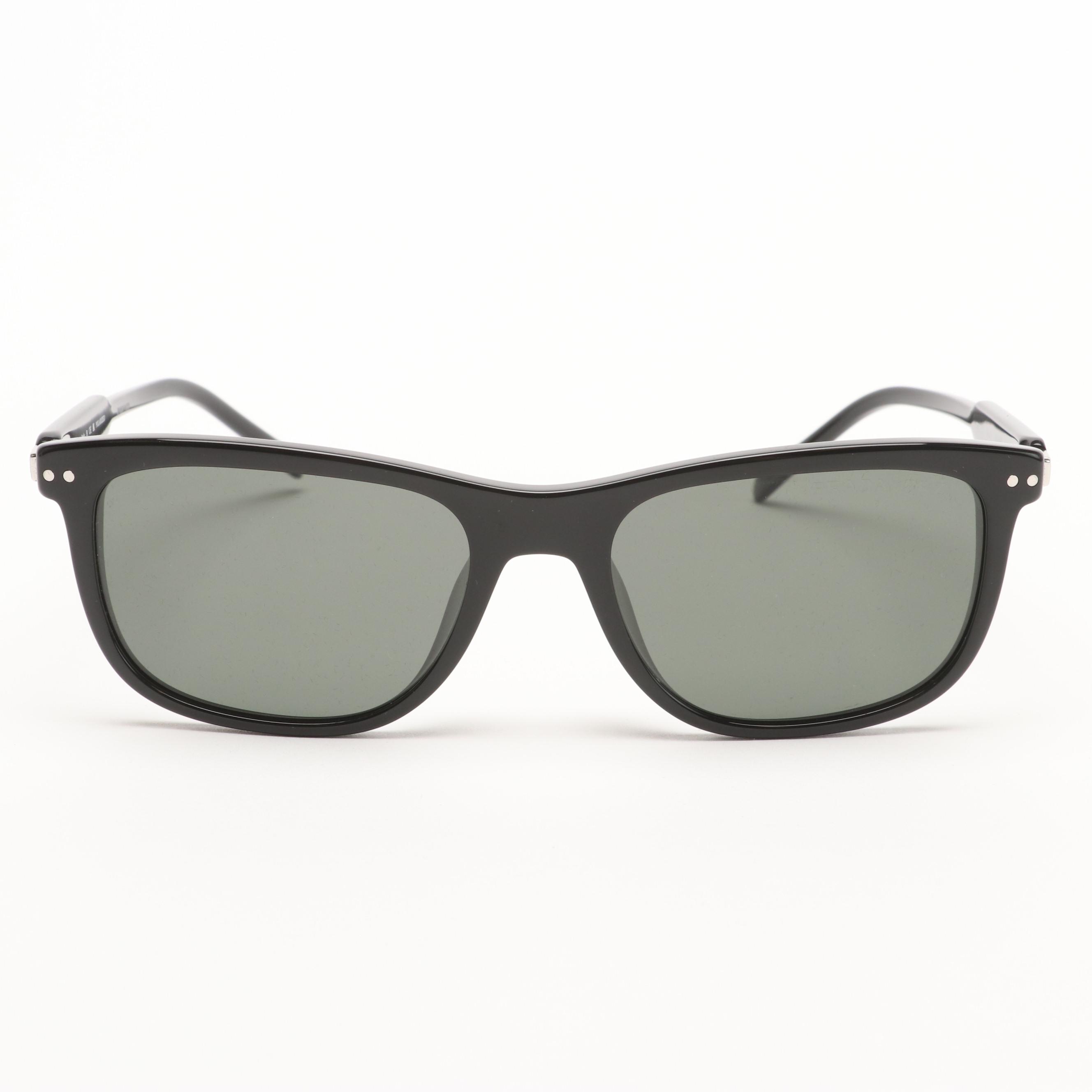 Prada SPR 18Y Polarized Sunglasses with Case and Box