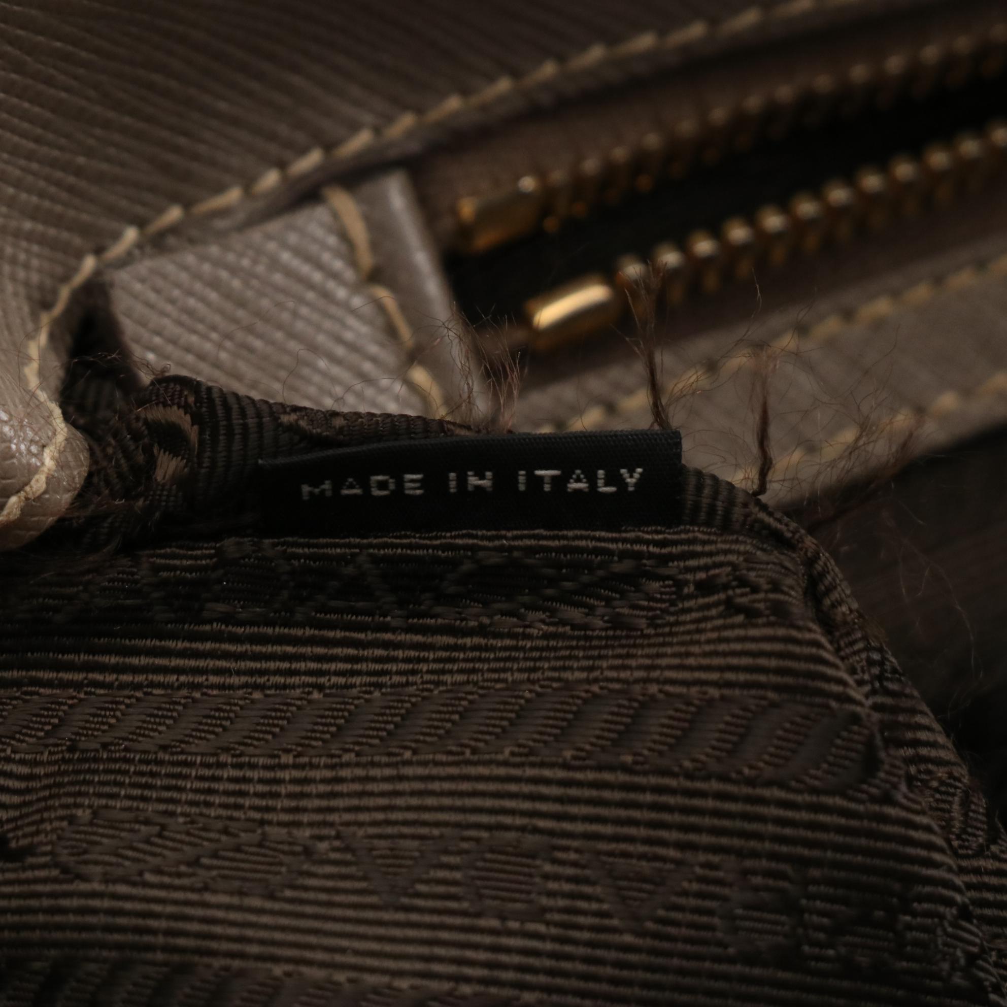 Prada Saffiano Leather Tote Bag