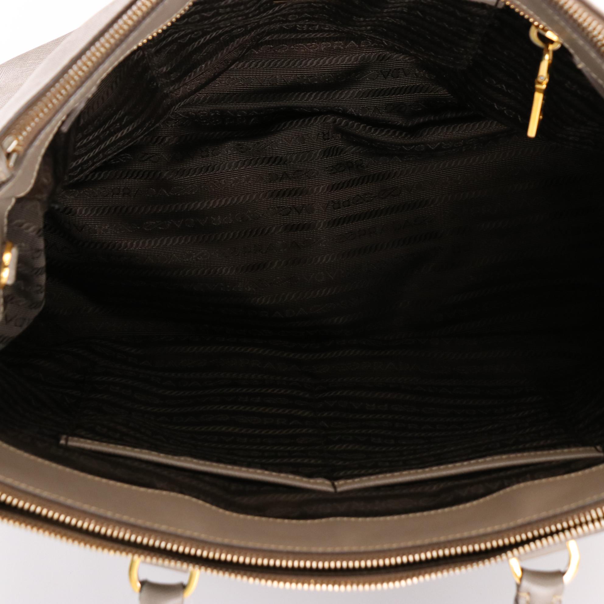 Prada Saffiano Leather Tote Bag