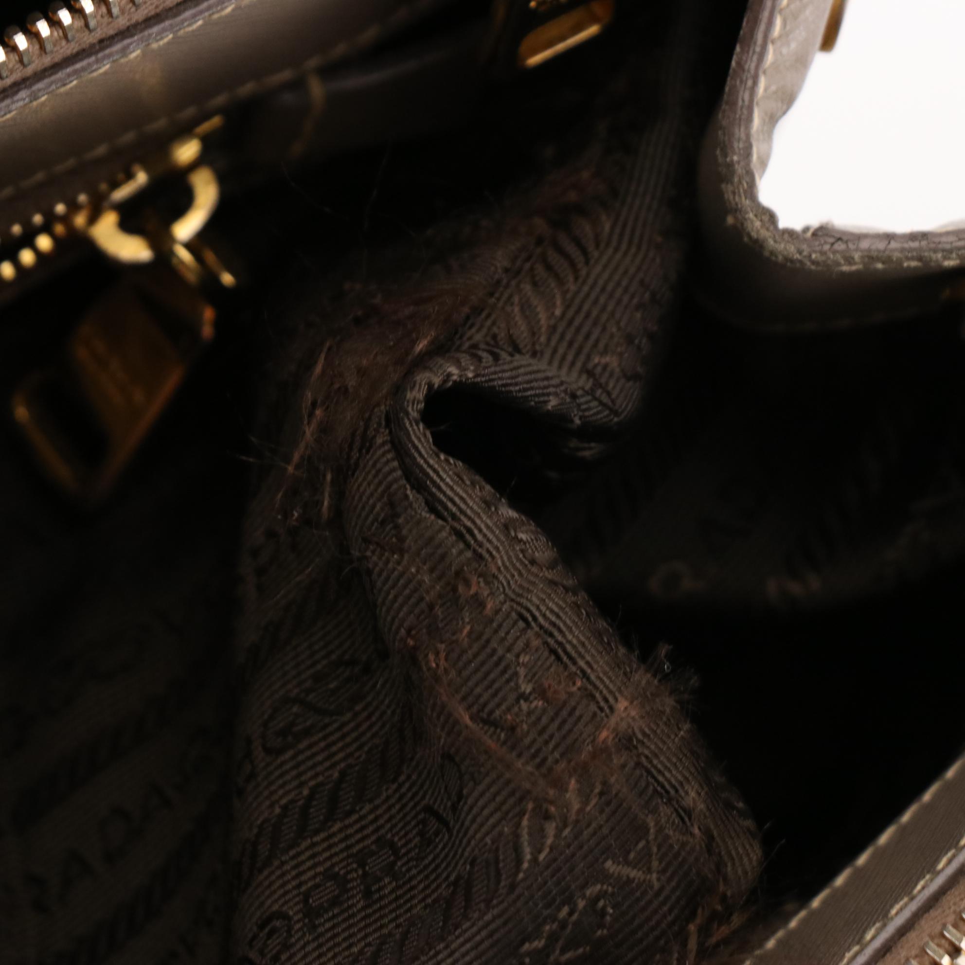 Prada Saffiano Leather Tote Bag