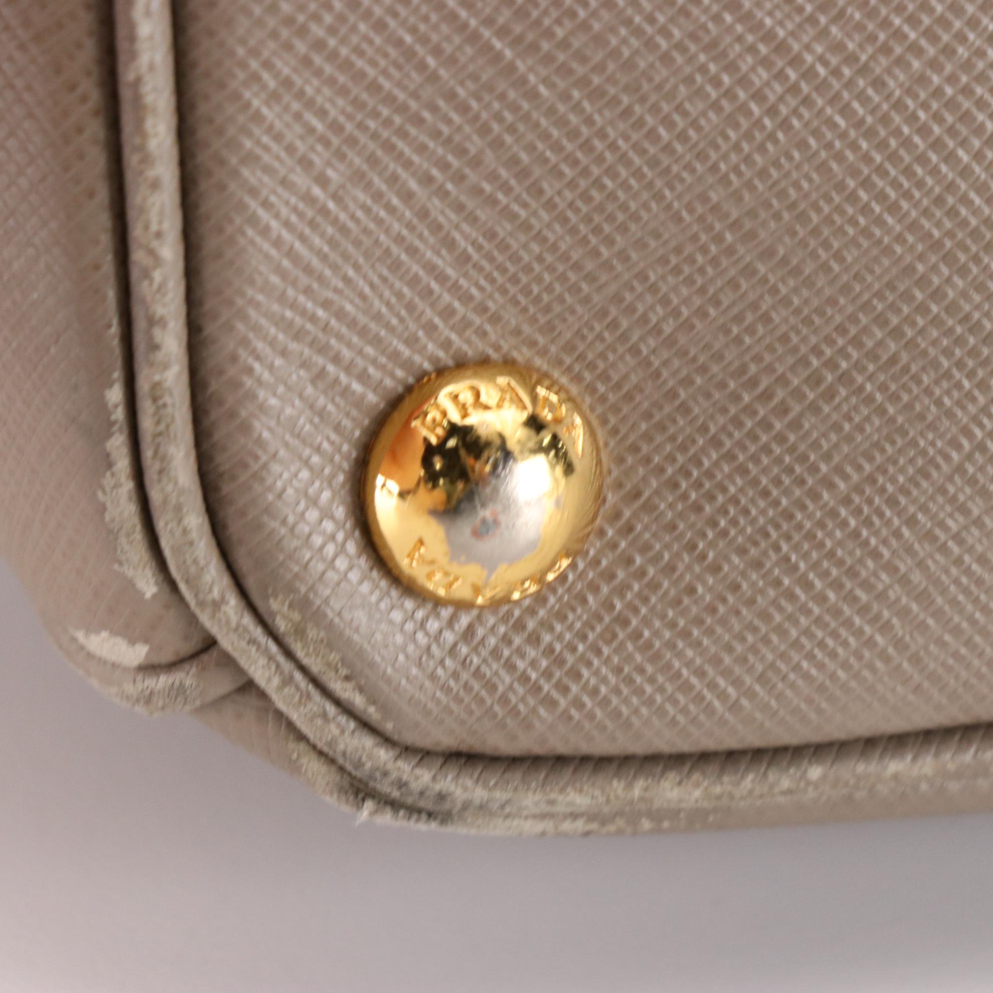 Prada Saffiano Leather Tote Bag