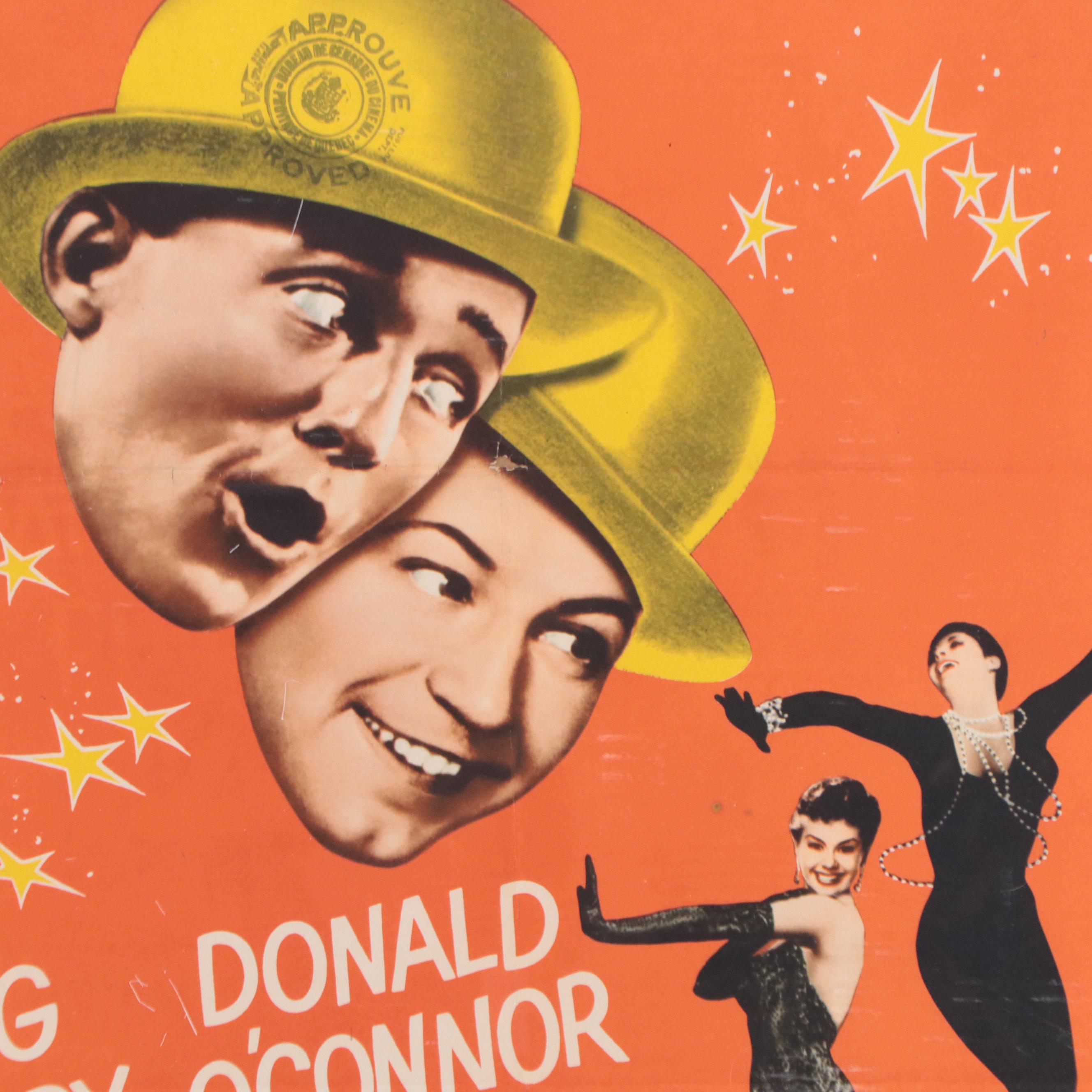 Bing Crosby "Anything Goes" Theatrical Release Poster, 1956