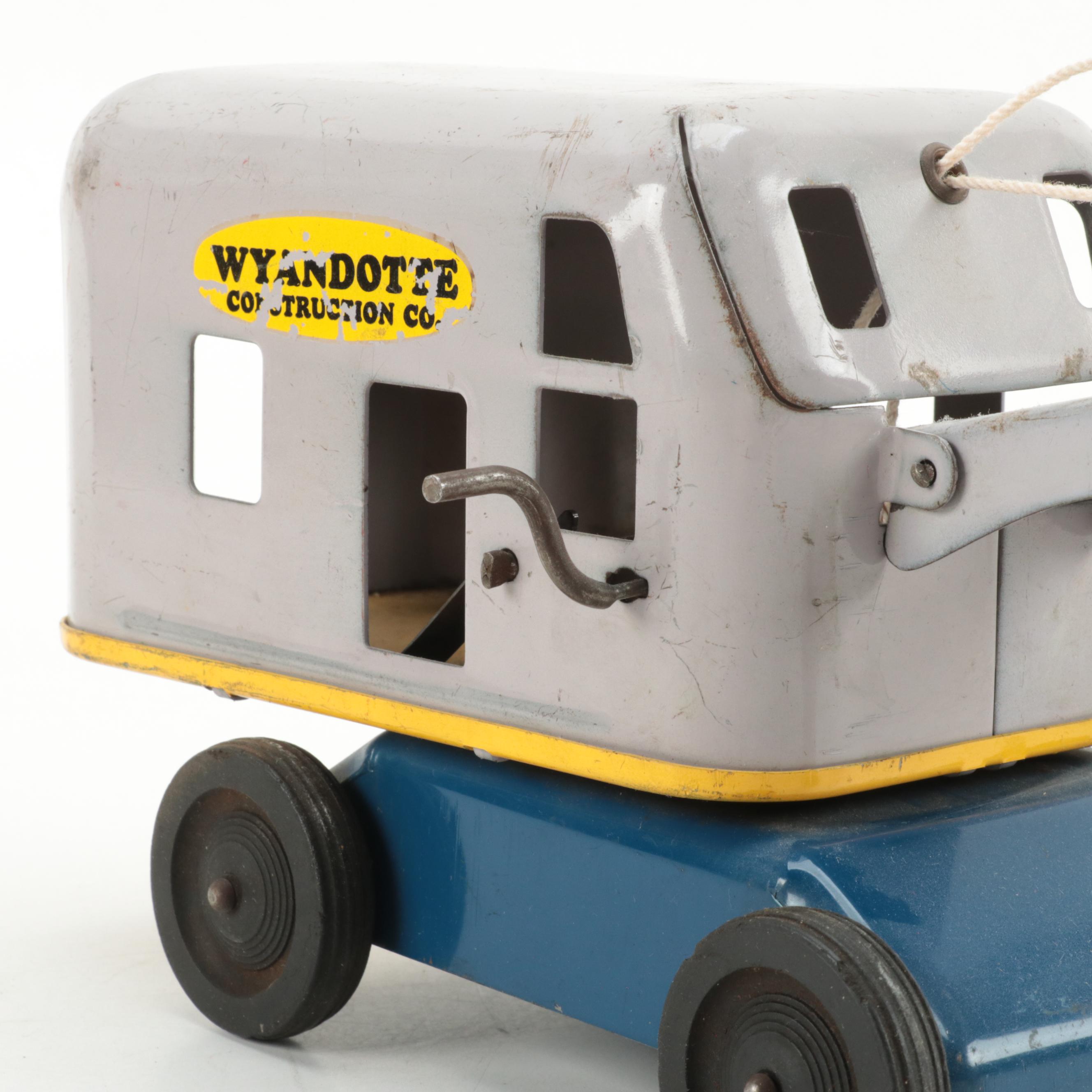 Wyandotte Pressed Steel Toy Steam Shovel