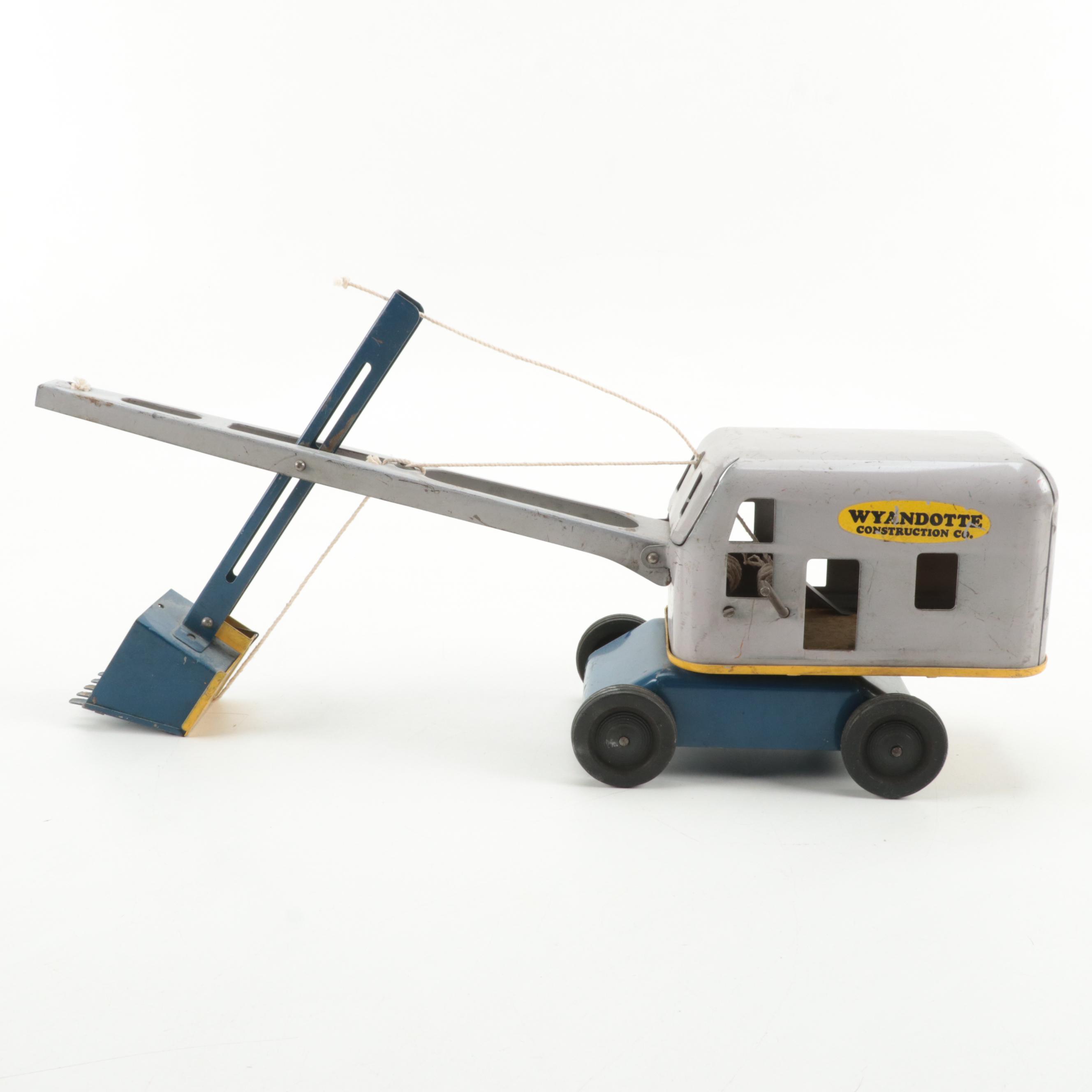 Wyandotte Pressed Steel Toy Steam Shovel