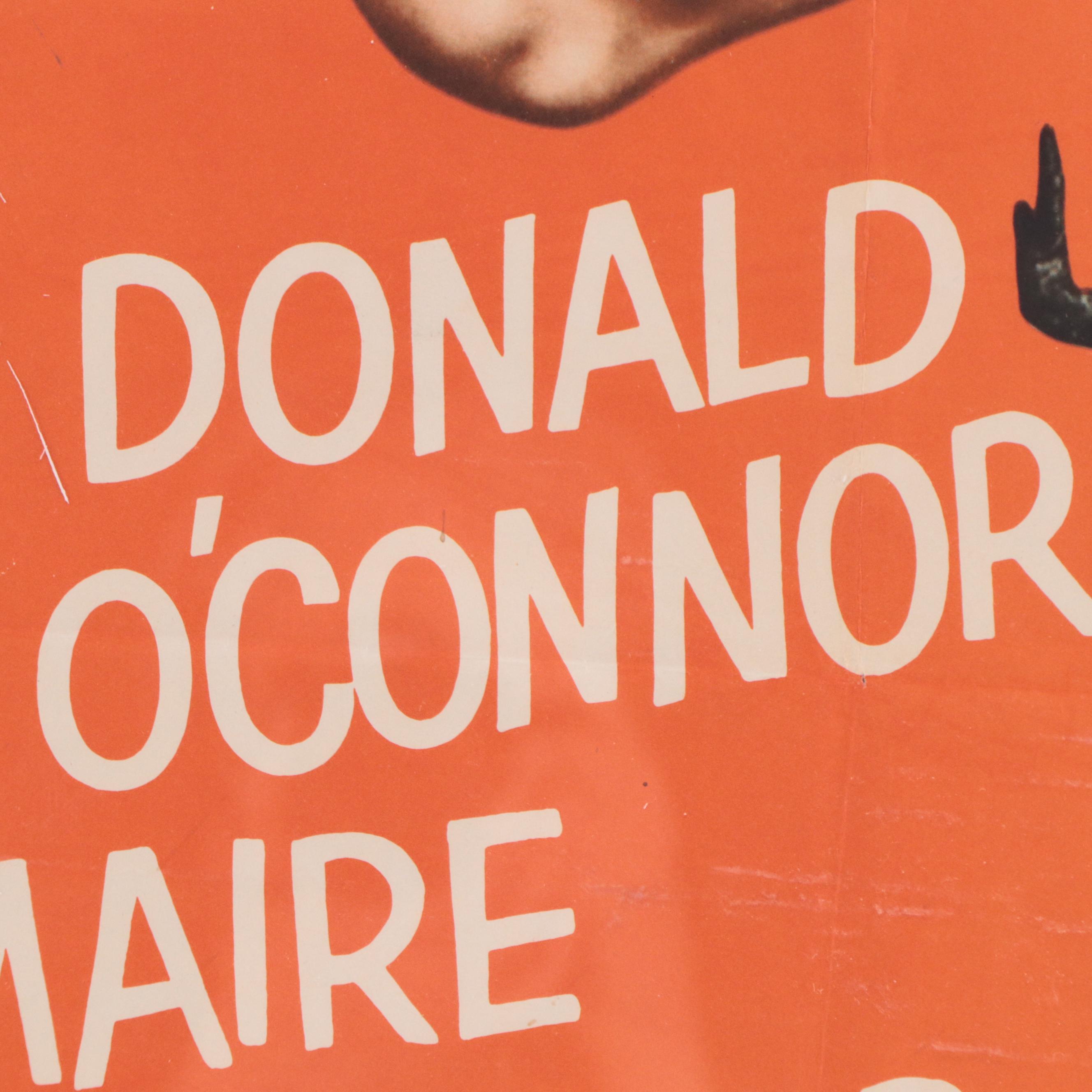 Bing Crosby "Anything Goes" Theatrical Release Poster, 1956