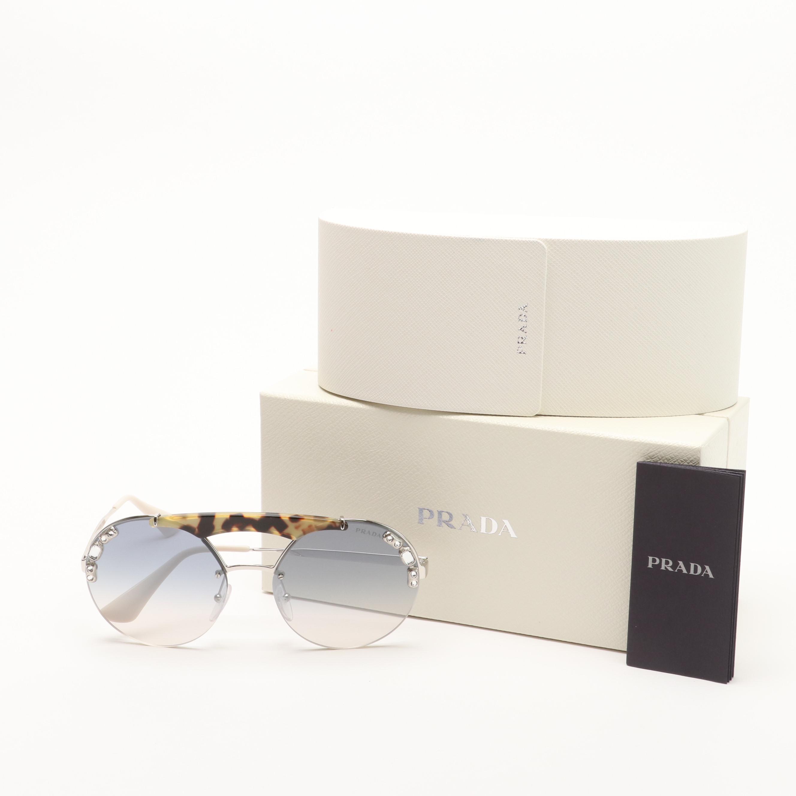 Prada SPR 52U Sunglasses with Case and Box
