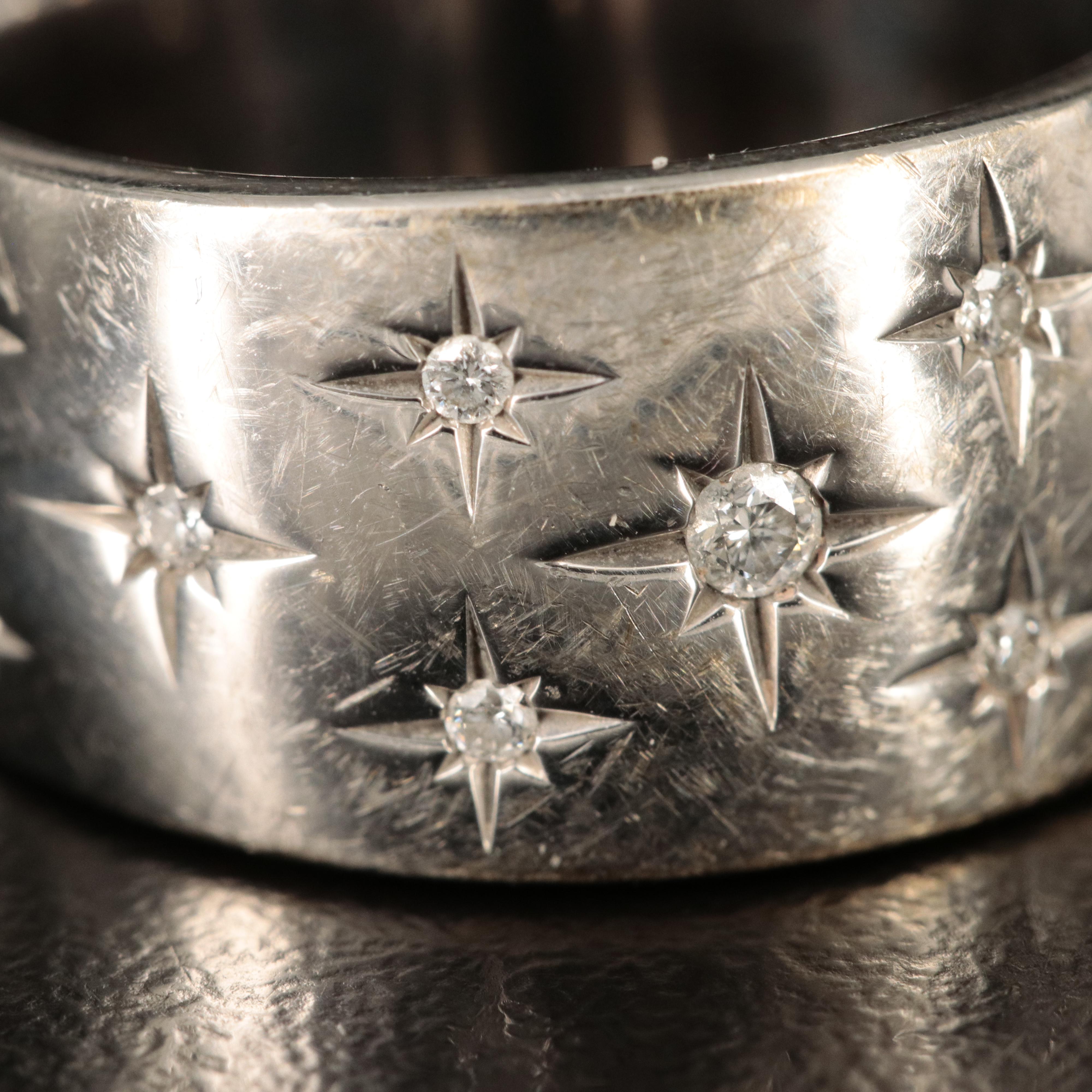 Marchesa 18K 0.15 CTW Diamond Star Ring