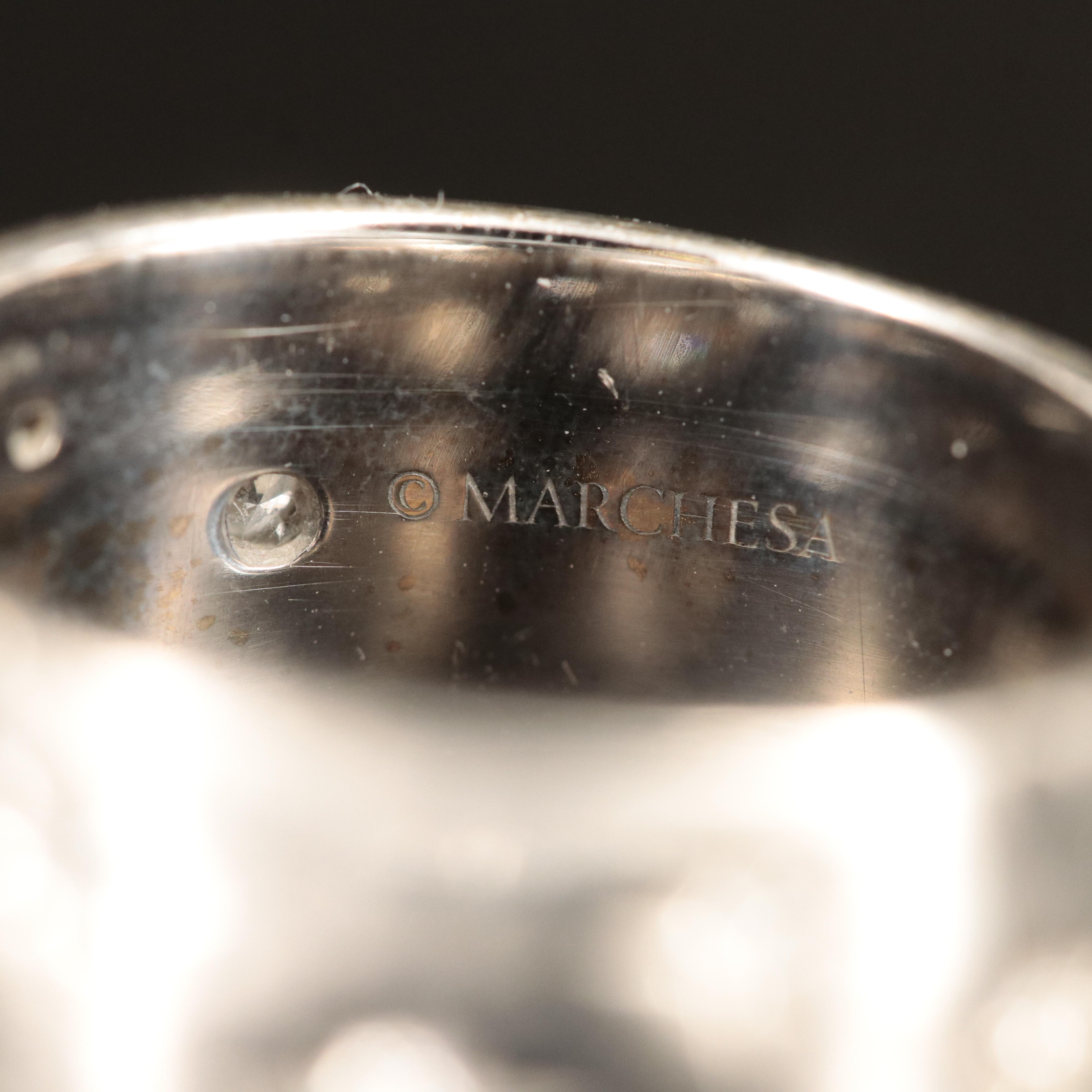 Marchesa 18K 0.15 CTW Diamond Star Ring