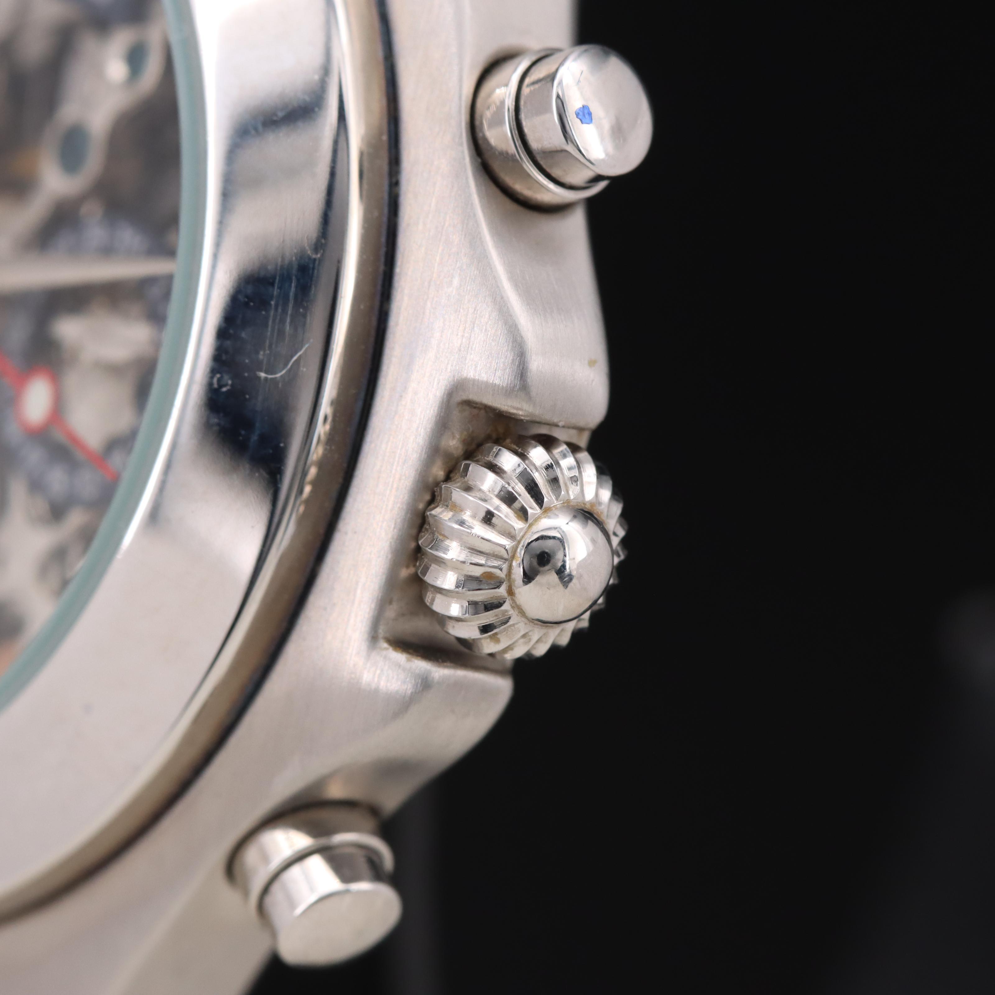 Lucien Piccard Skeleton Dial Automatic Watch