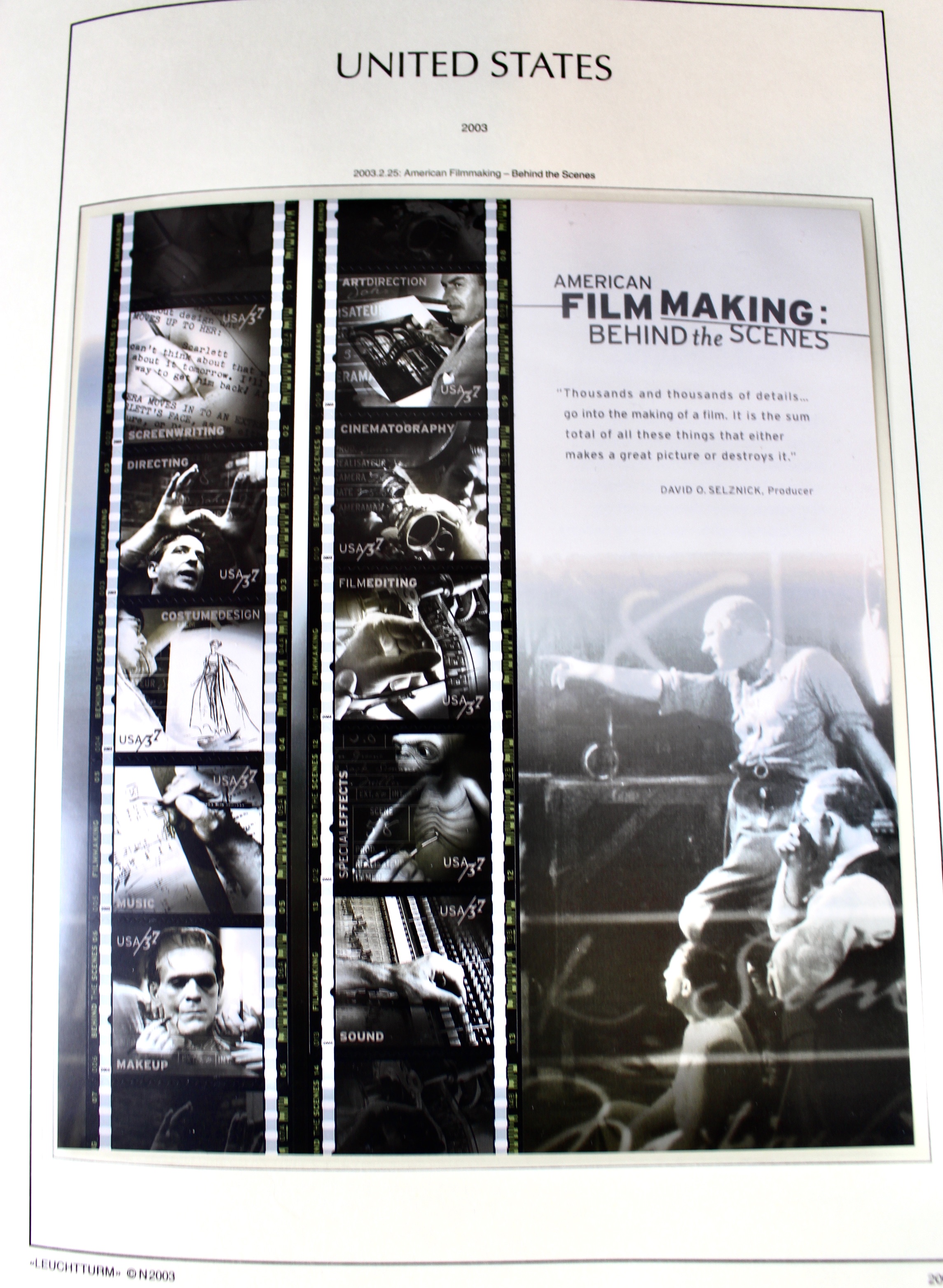 Mint Condition U.S. Postage Stamp Collection in Hingeless Album