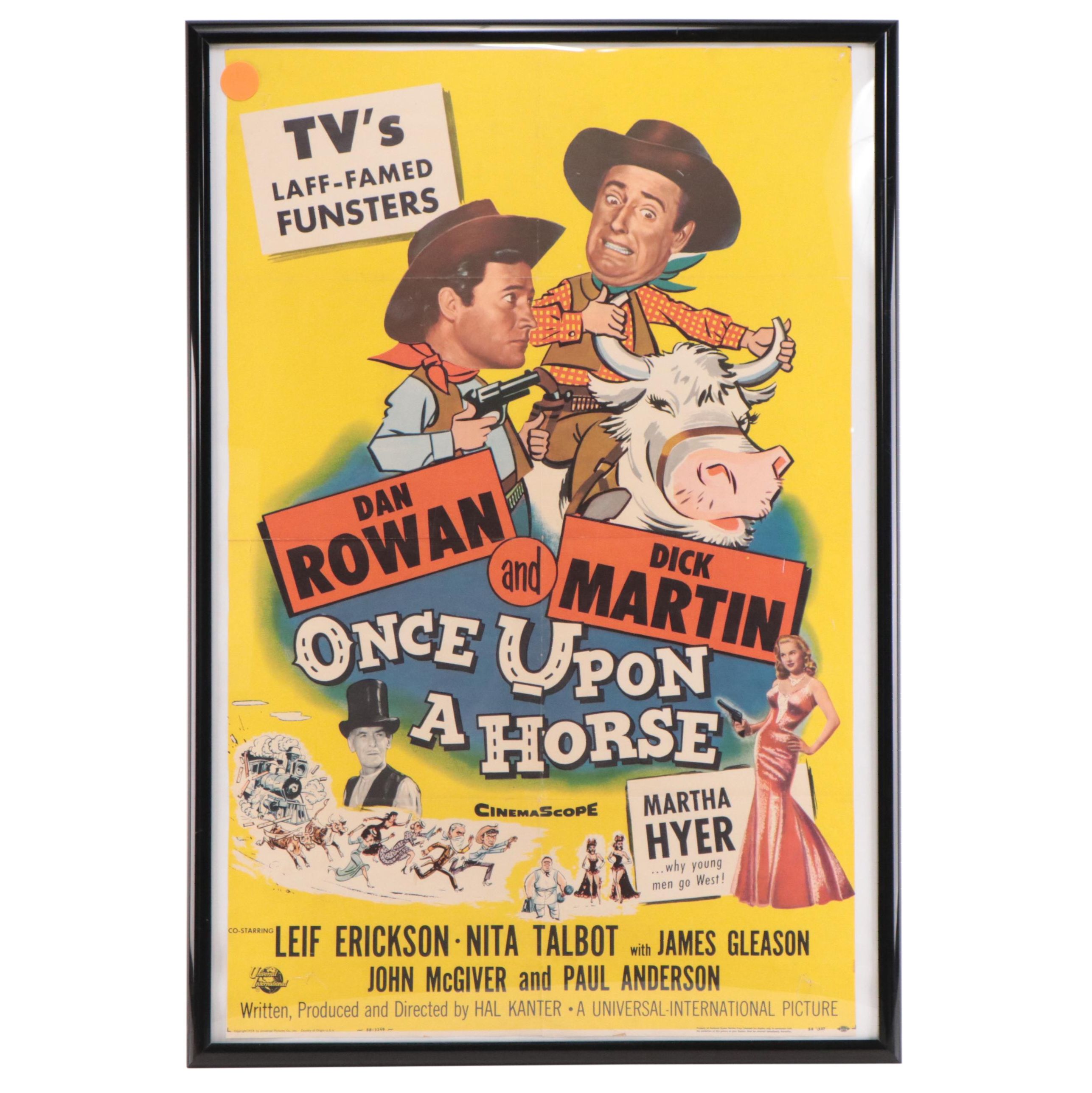 "Once Upon a Horse" Theatrical Release Poster, 1958