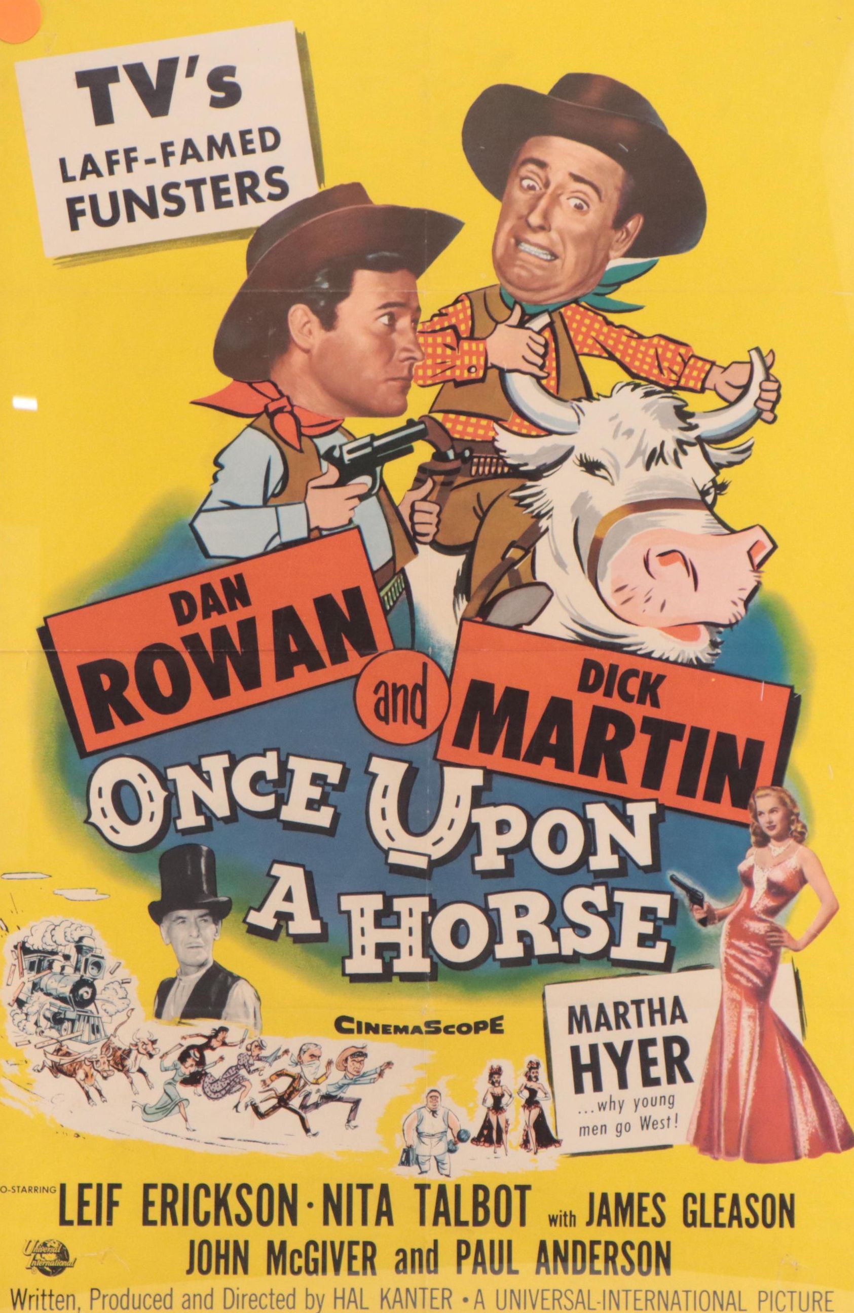 "Once Upon a Horse" Theatrical Release Poster, 1958
