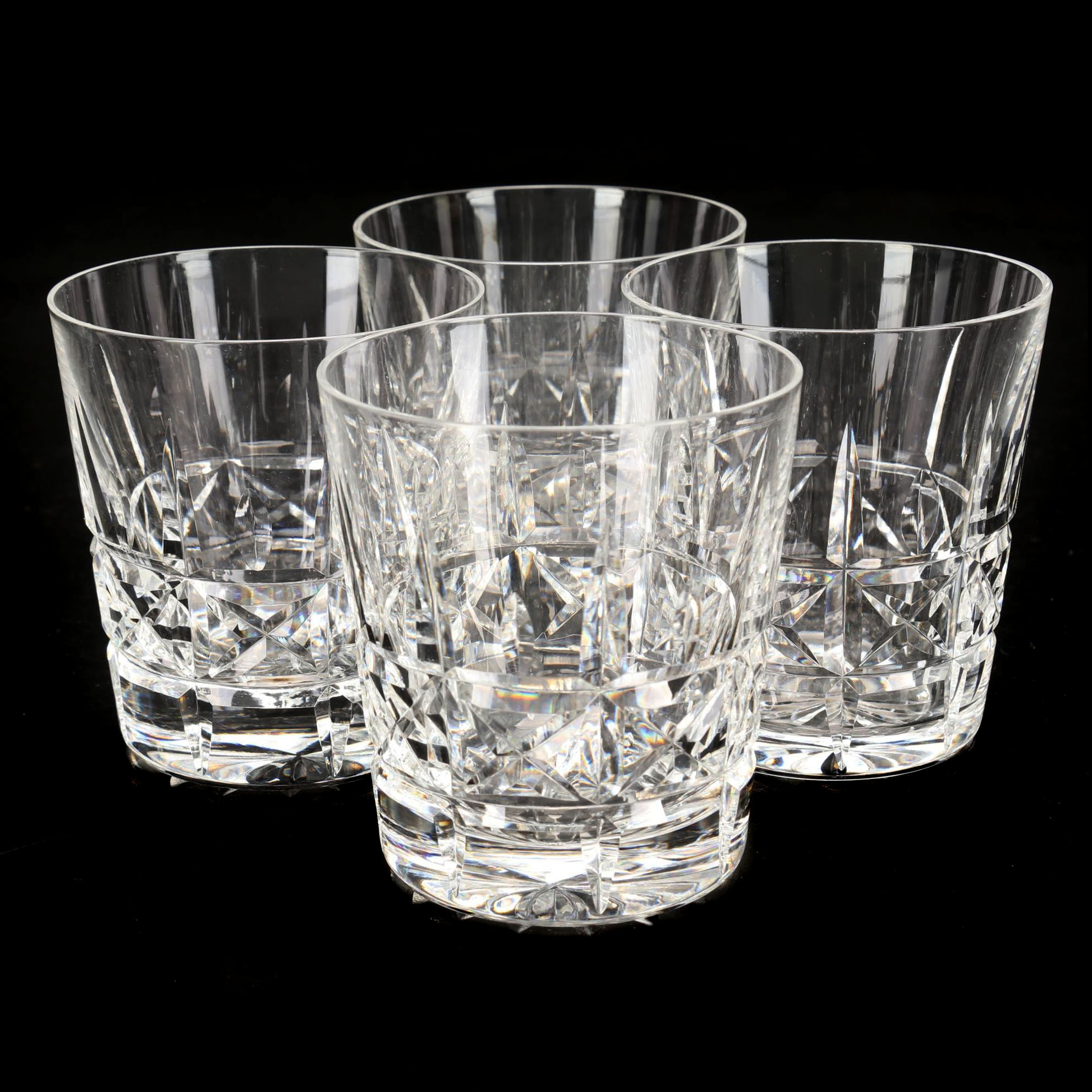 Waterford Crystal "Kylemore" Old Fashioned Glasses, 1966-2017