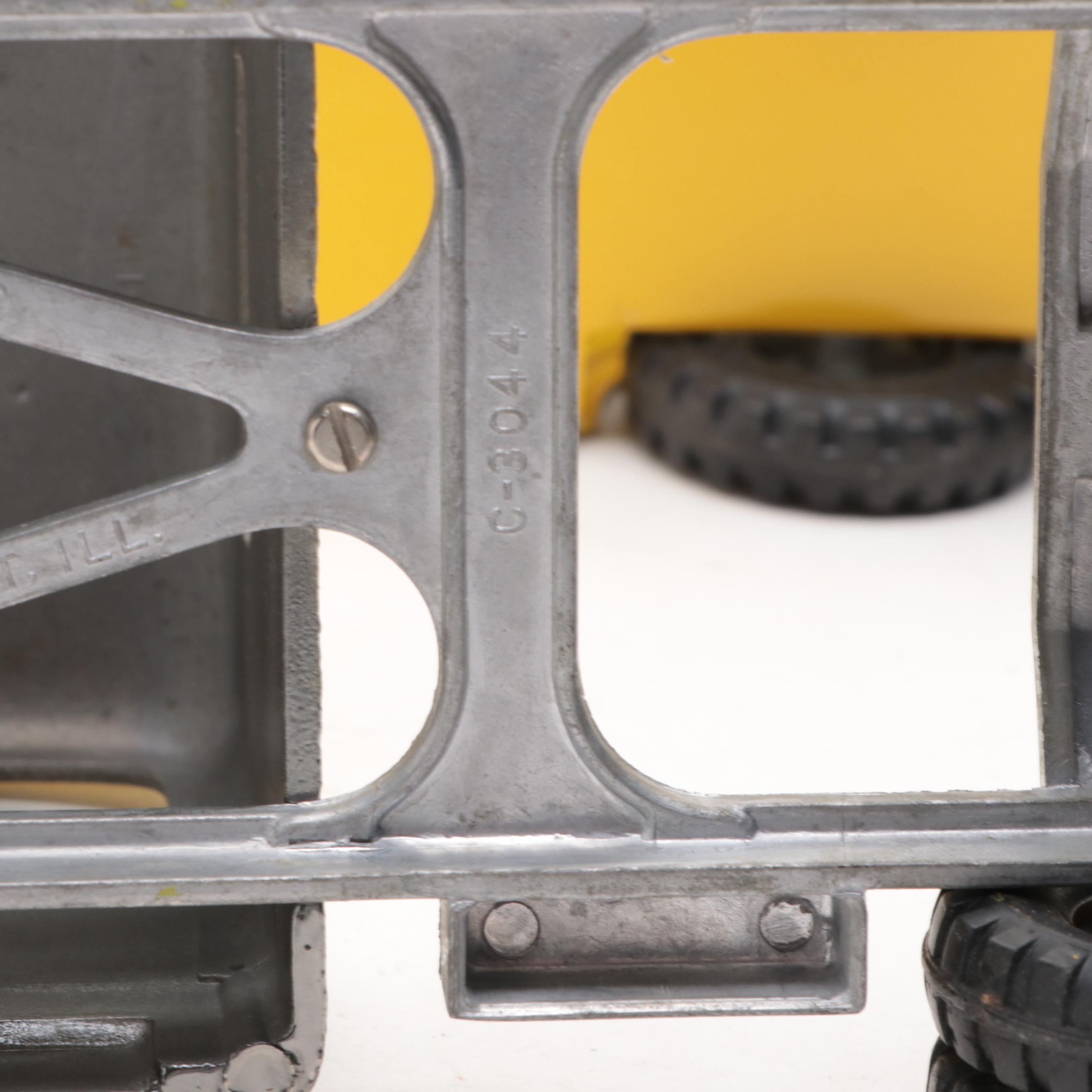 Structo Pressed Steel Auto Carrier Toy Car Transporter, 1960s