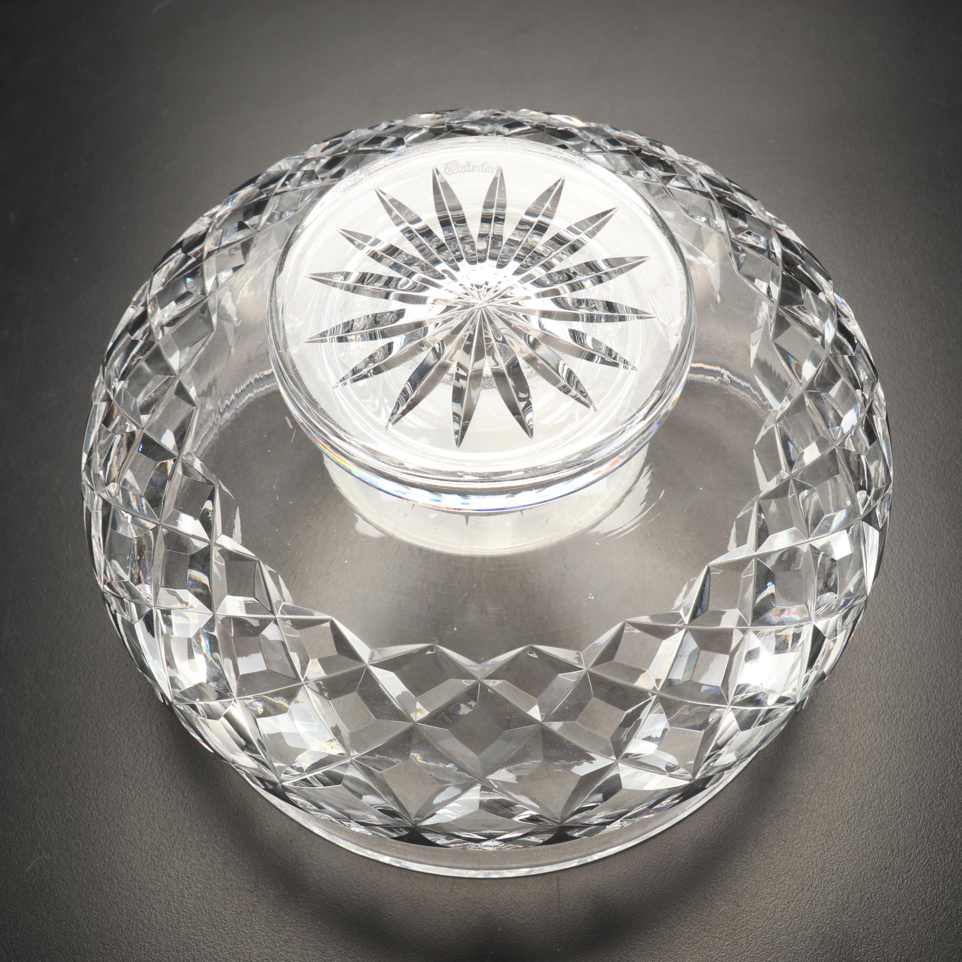Waterford Crystal "Lismore" Footed Centerpiece Bowl