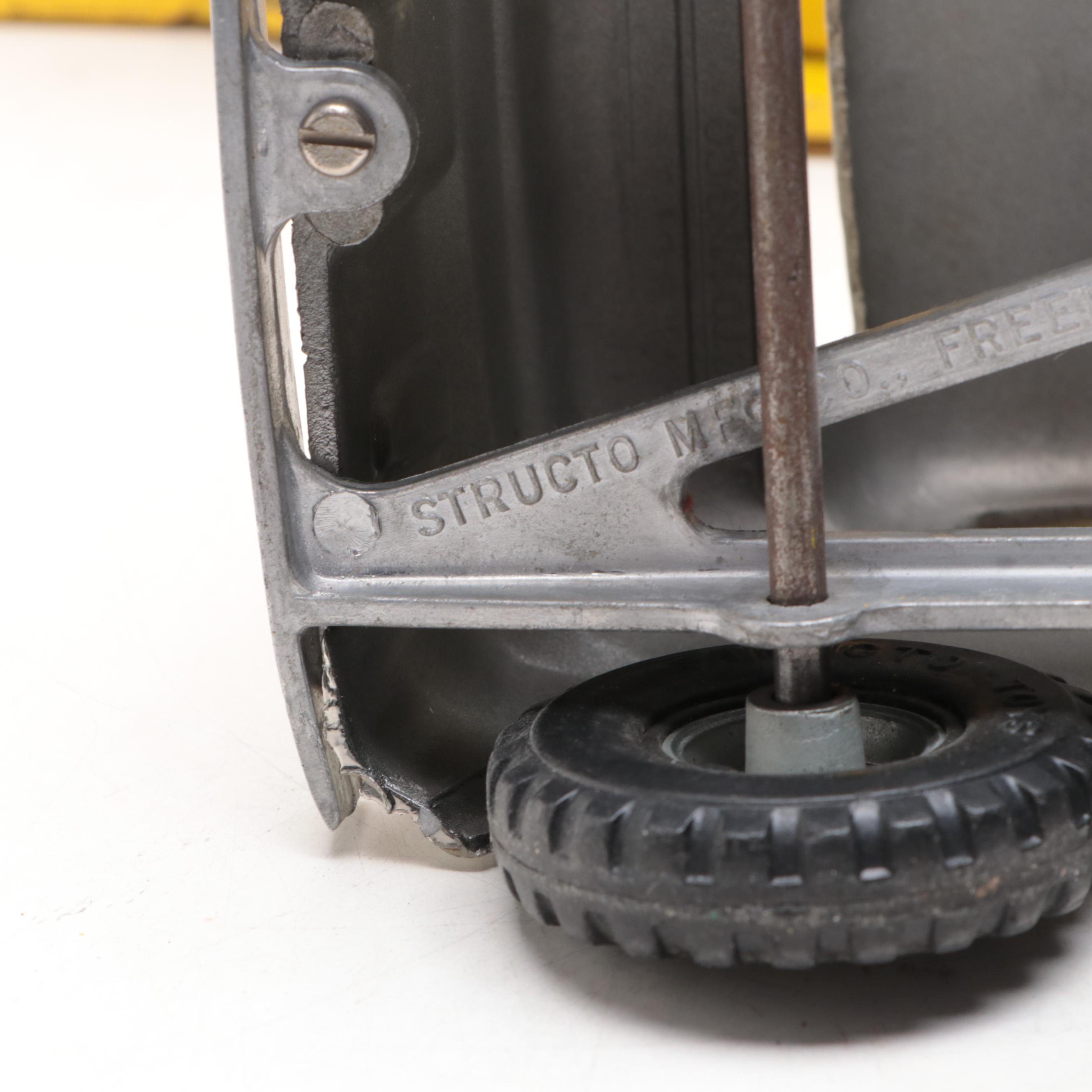 Structo Pressed Steel Auto Carrier Toy Car Transporter, 1960s