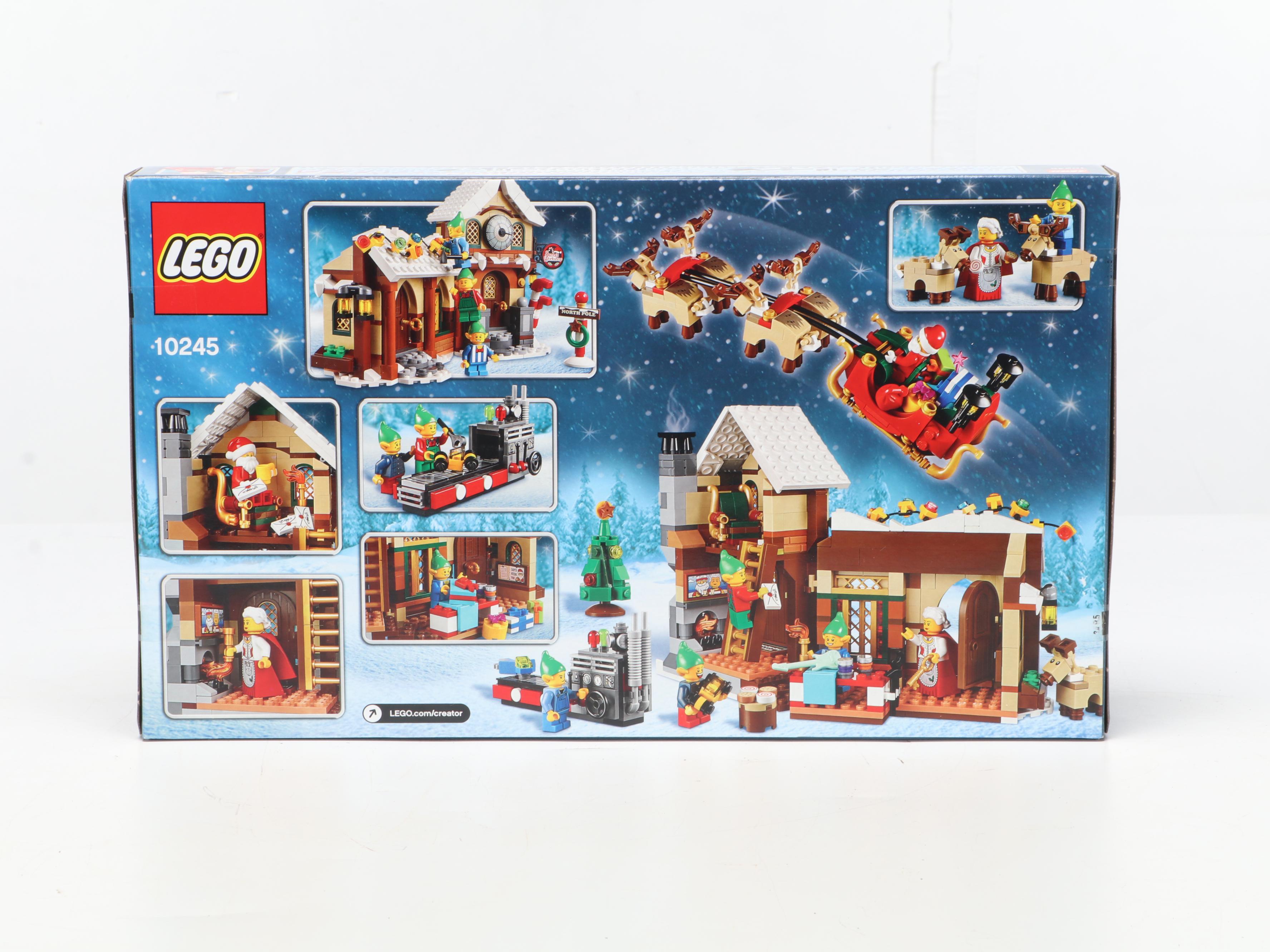 LEGO Creator "Santa's Workshop" Building Set With Accessories