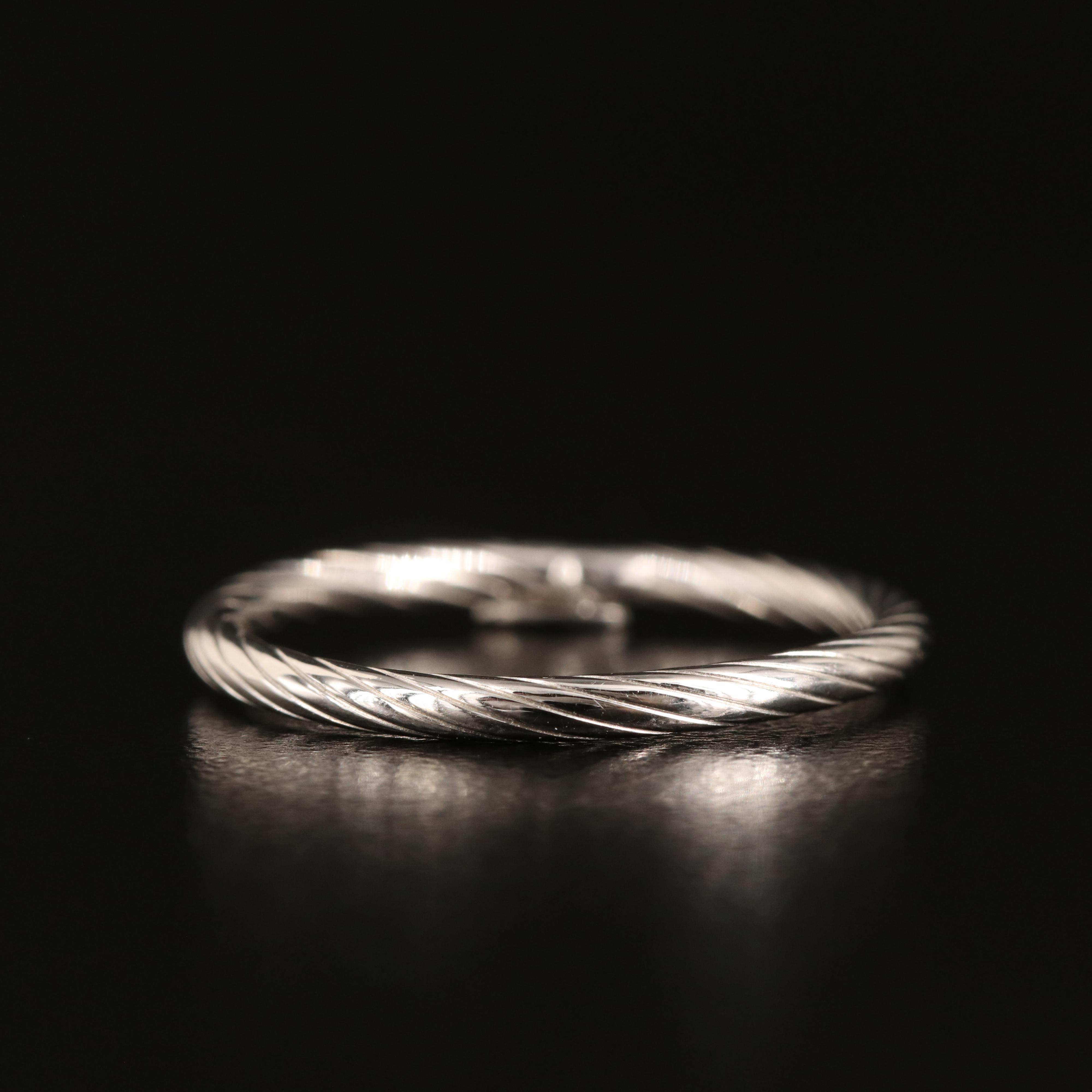 14K Fluted Ring