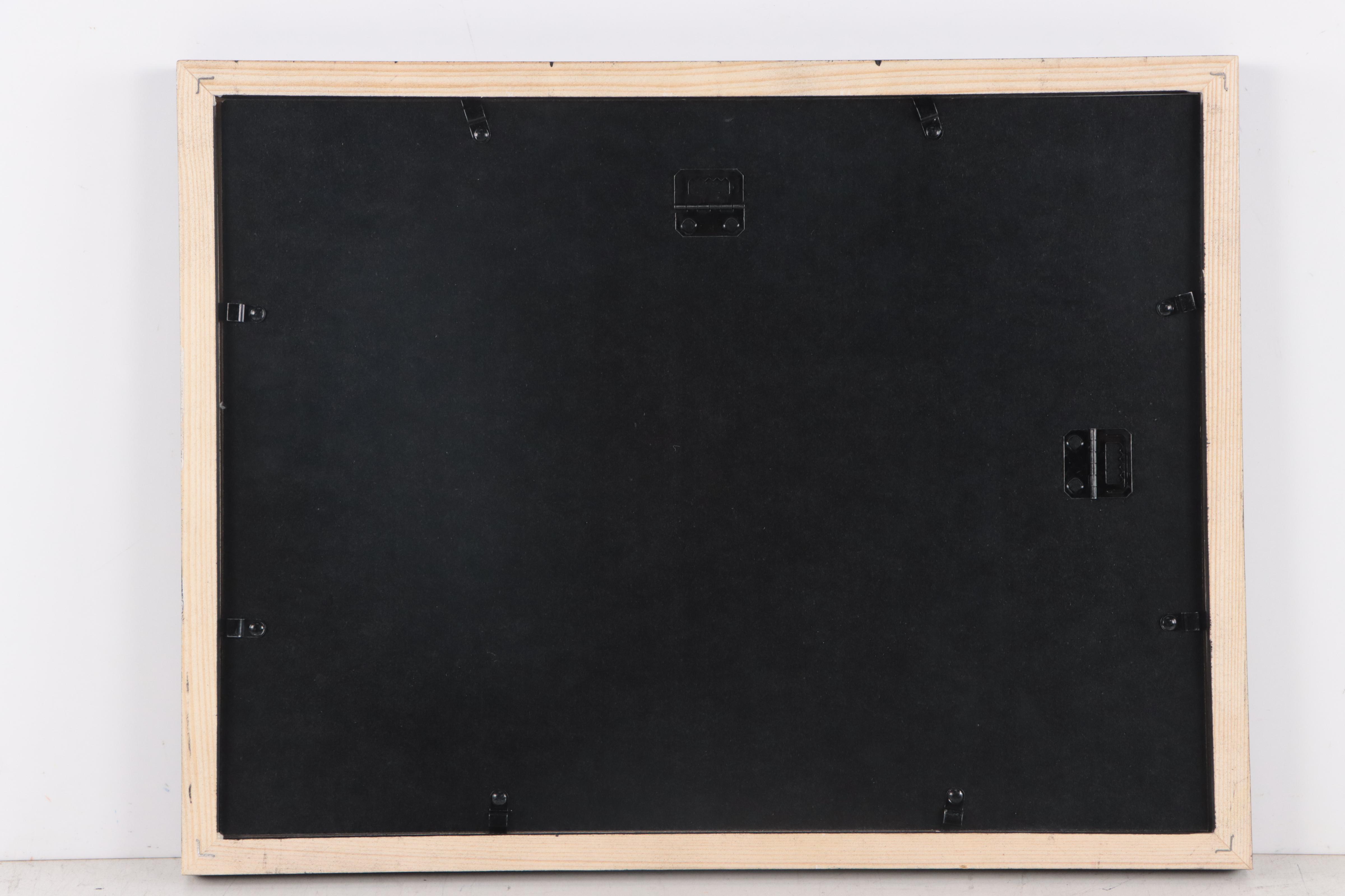 Harry Hilson Watercolor Painting of Football Players