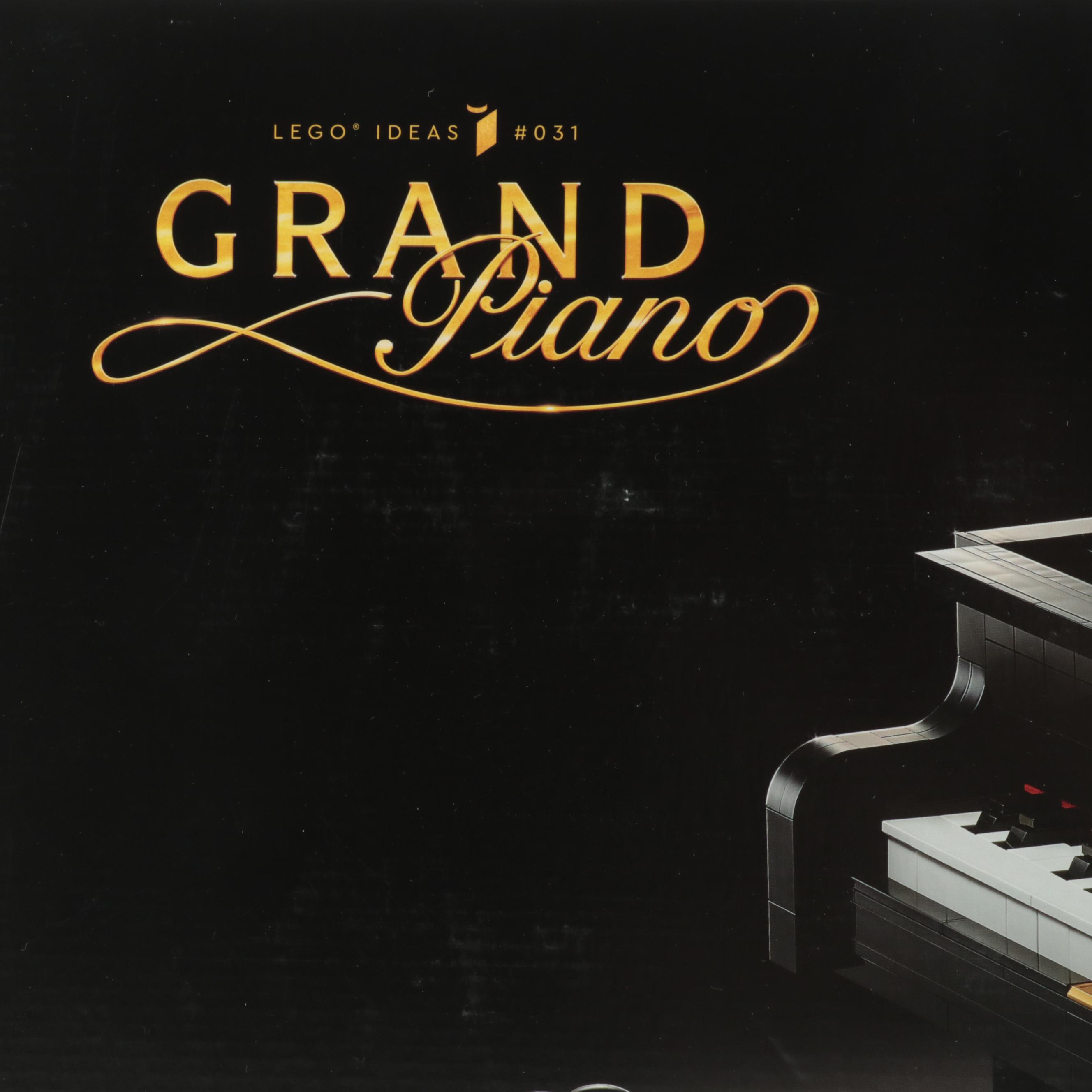 LEGO Ideas Grand Piano Set