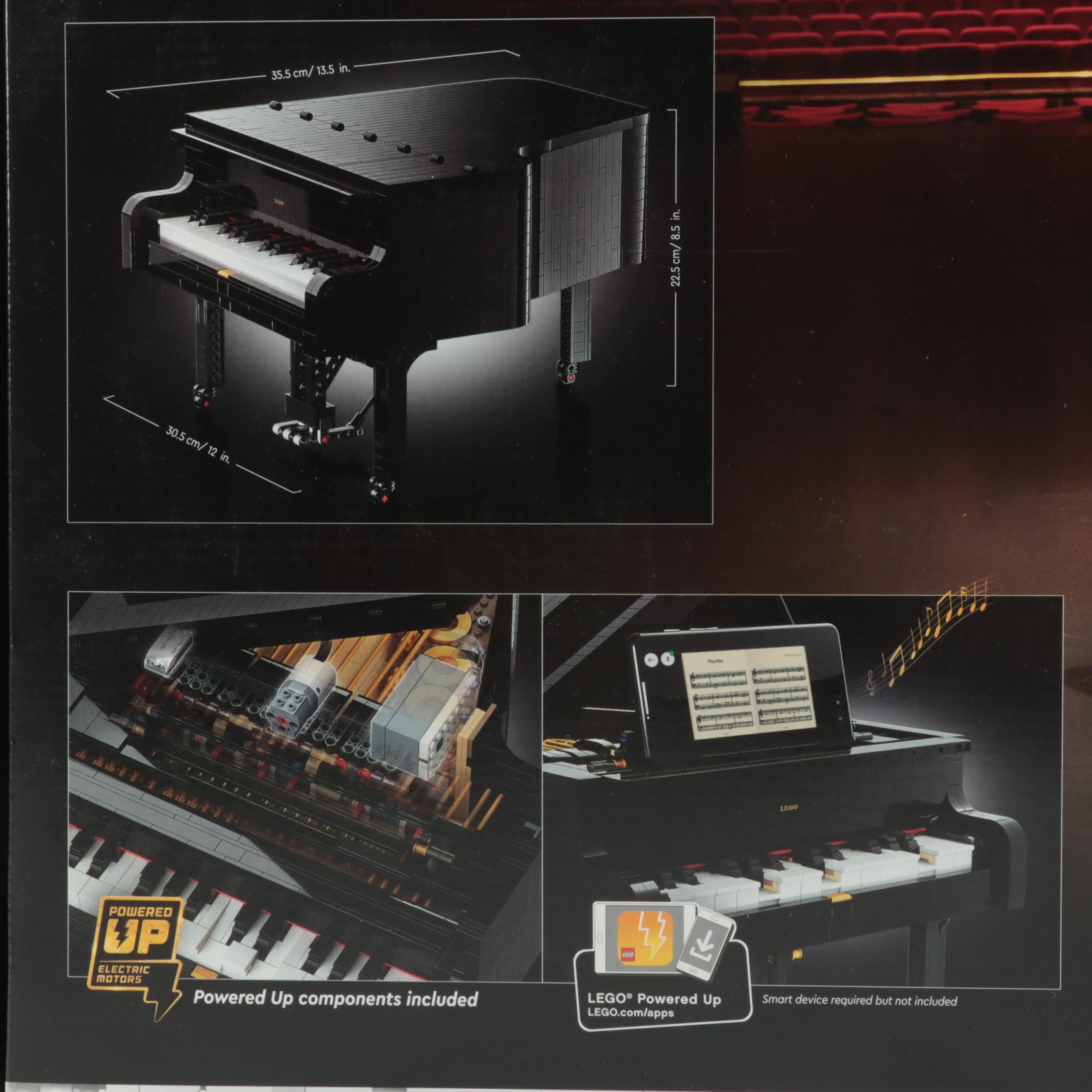 LEGO Ideas Grand Piano Set