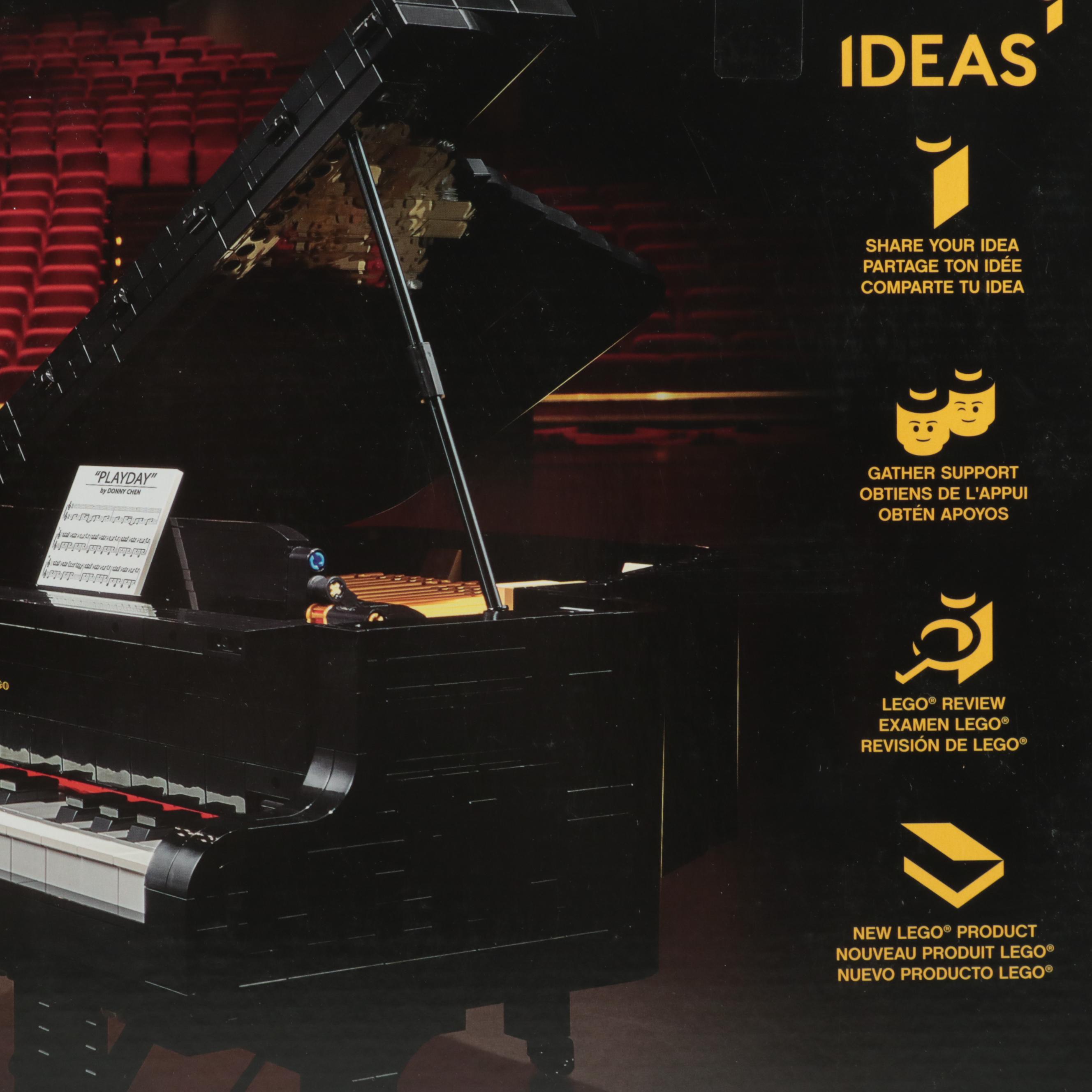 LEGO Ideas Grand Piano Set