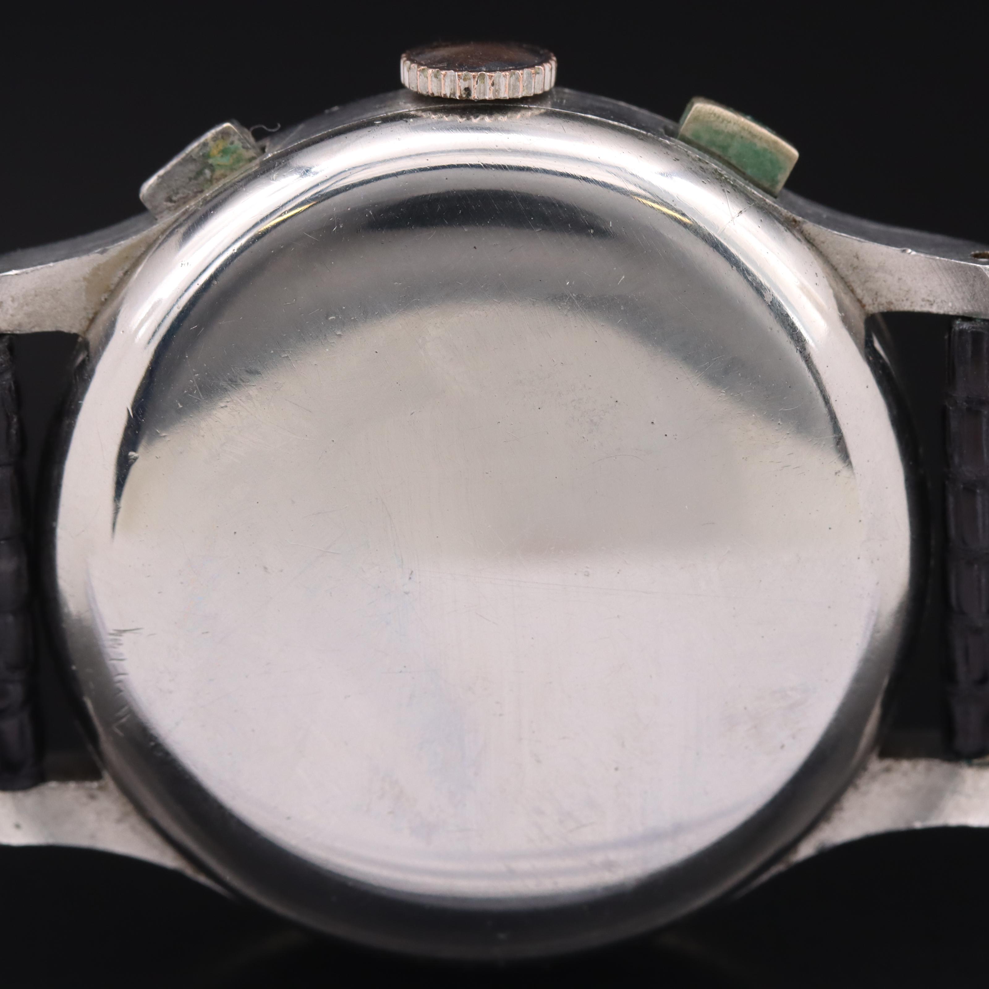 Vintage Gallet Three Registers Chronograph Watch