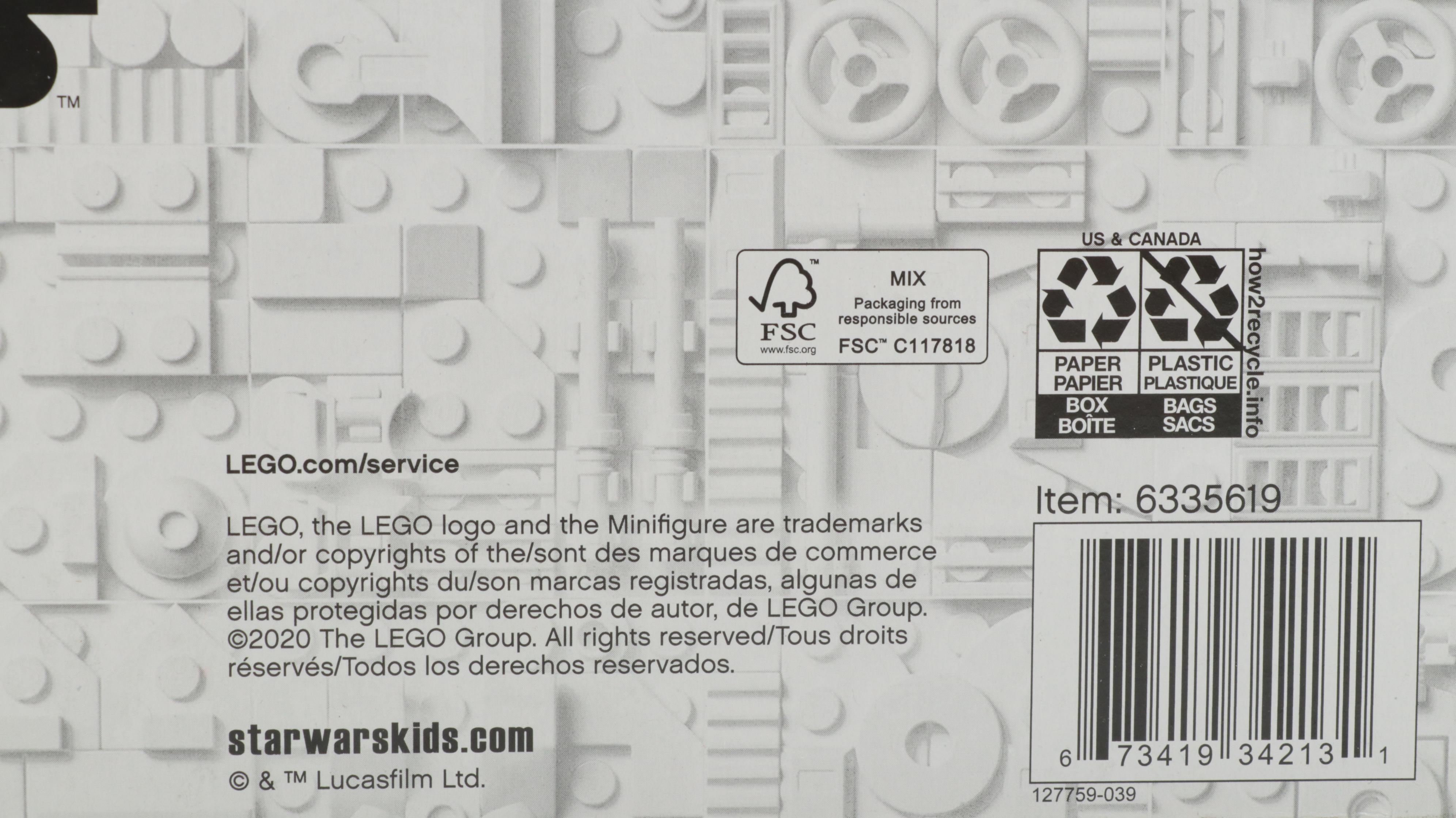 LEGO Star Wars The Child Baby Yoda Set