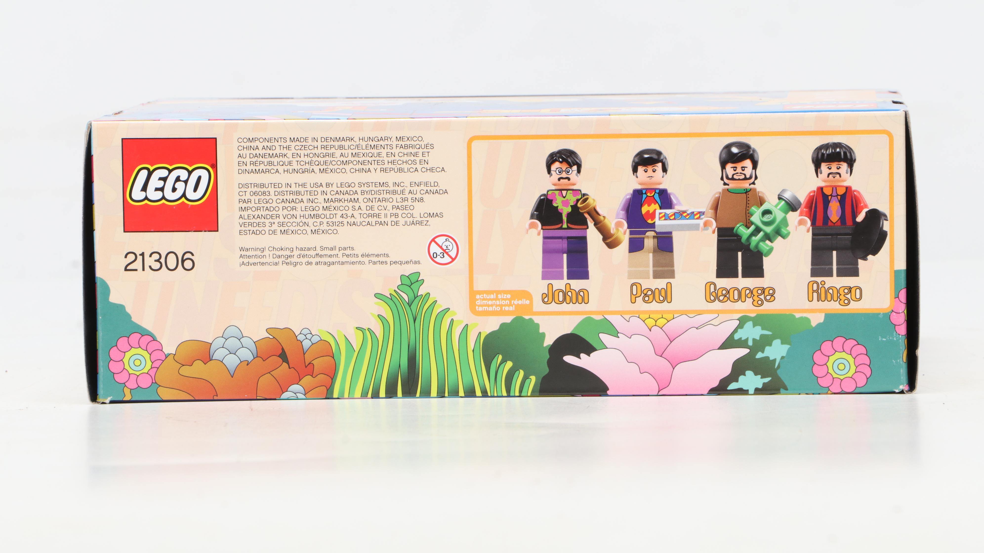 Lego Beatles "Yellow Submarine" Set