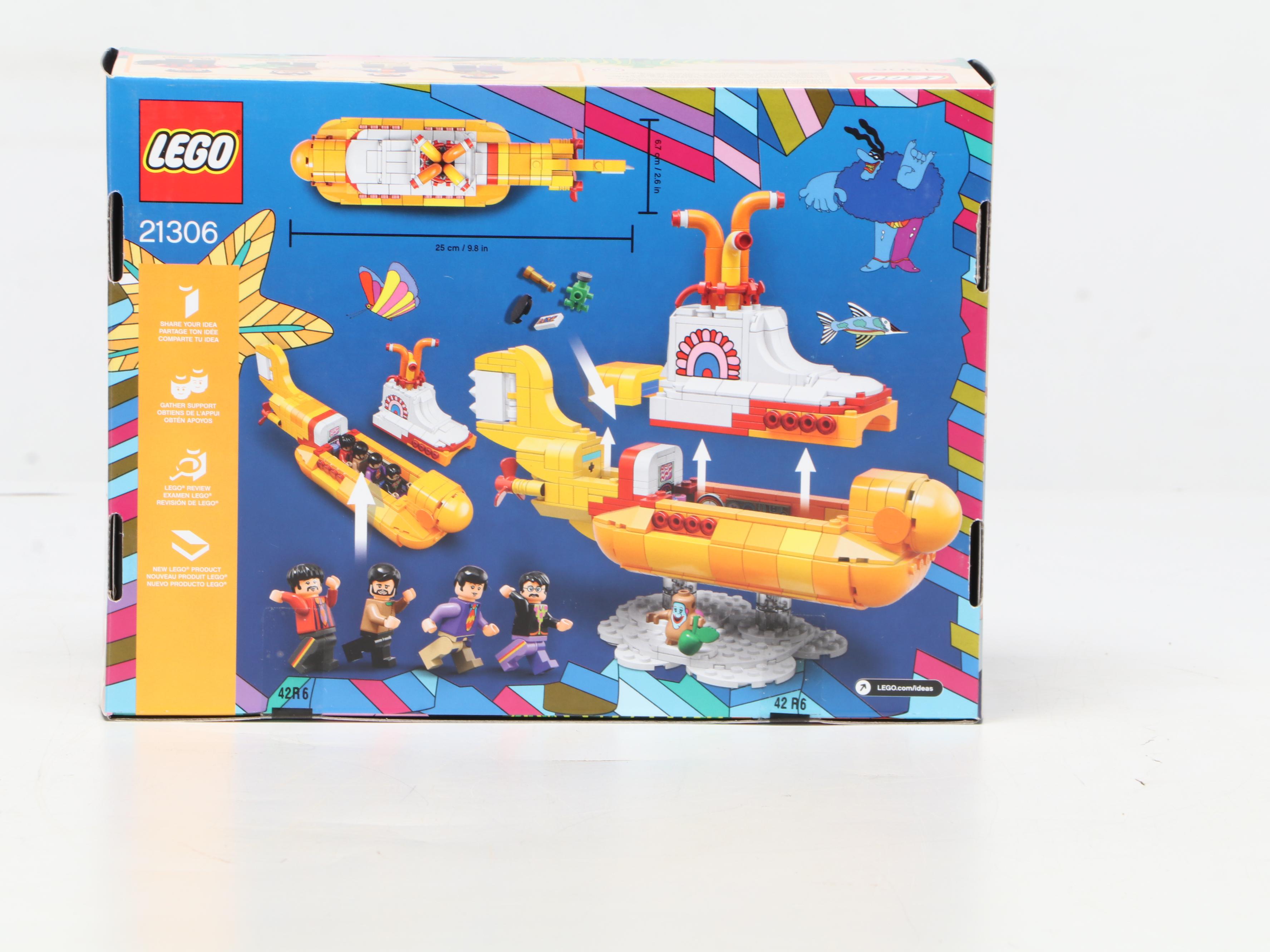 Lego Beatles "Yellow Submarine" Set