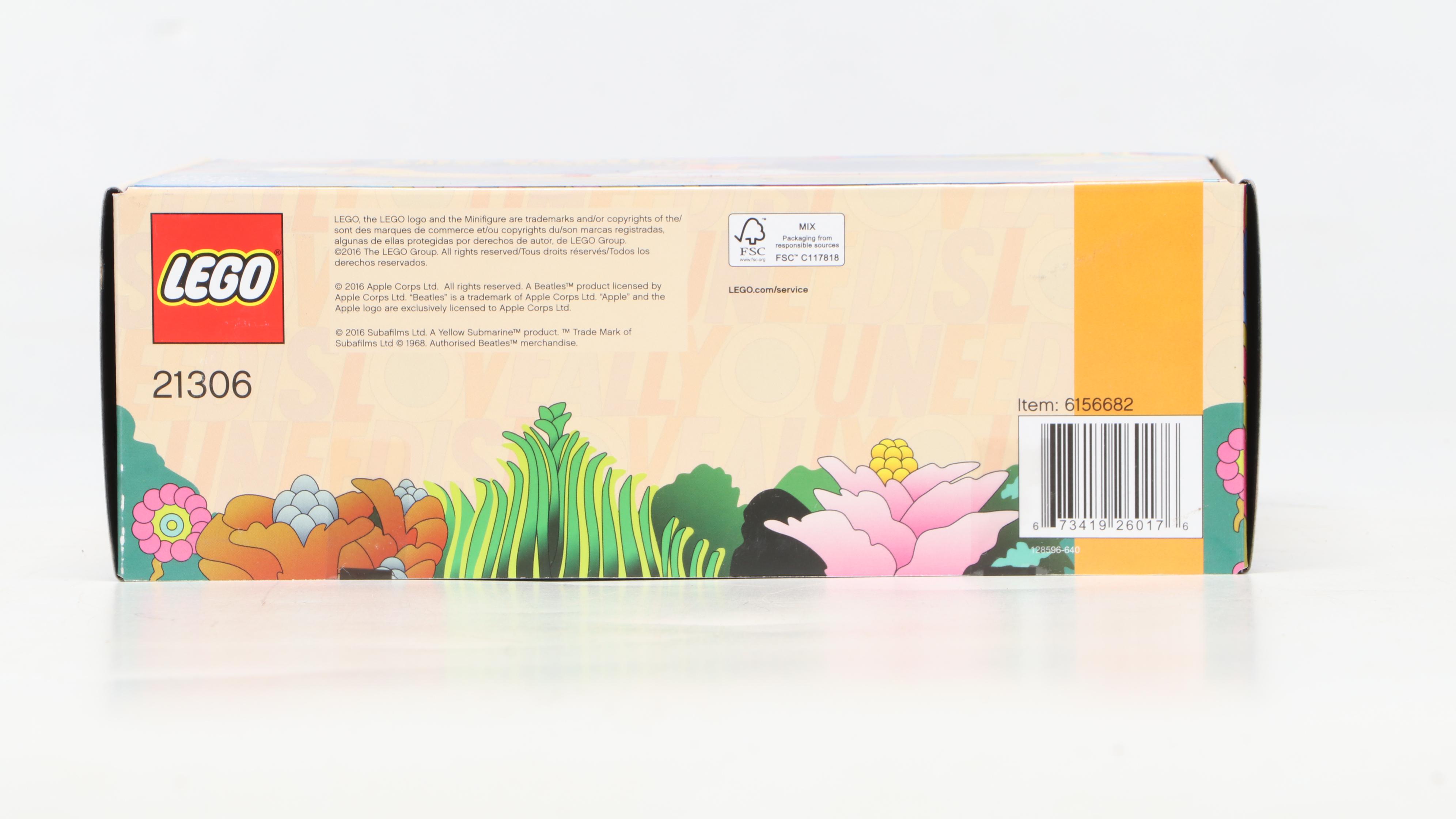 Lego Beatles "Yellow Submarine" Set