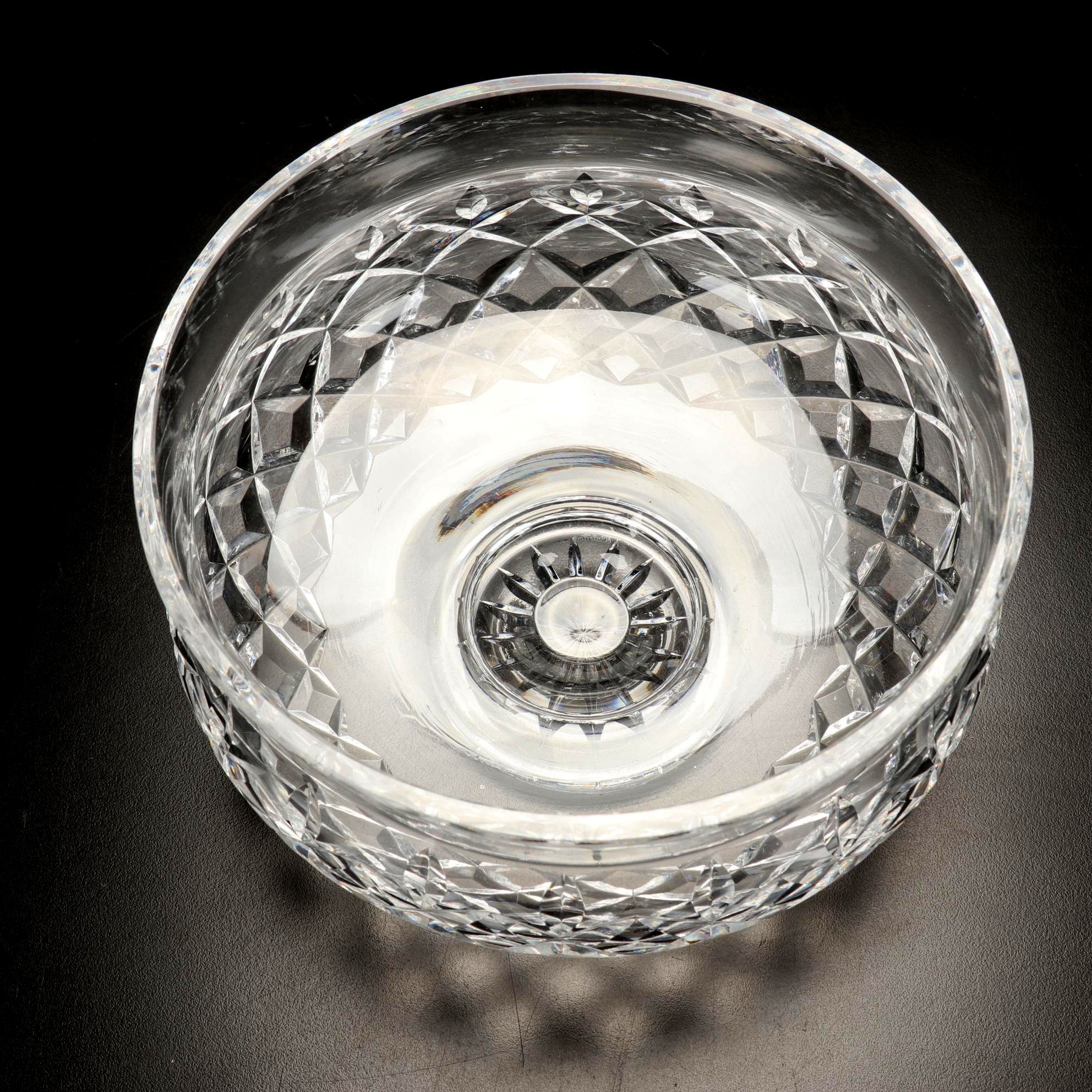 Waterford Crystal "Lismore" Footed Centerpiece Bowl