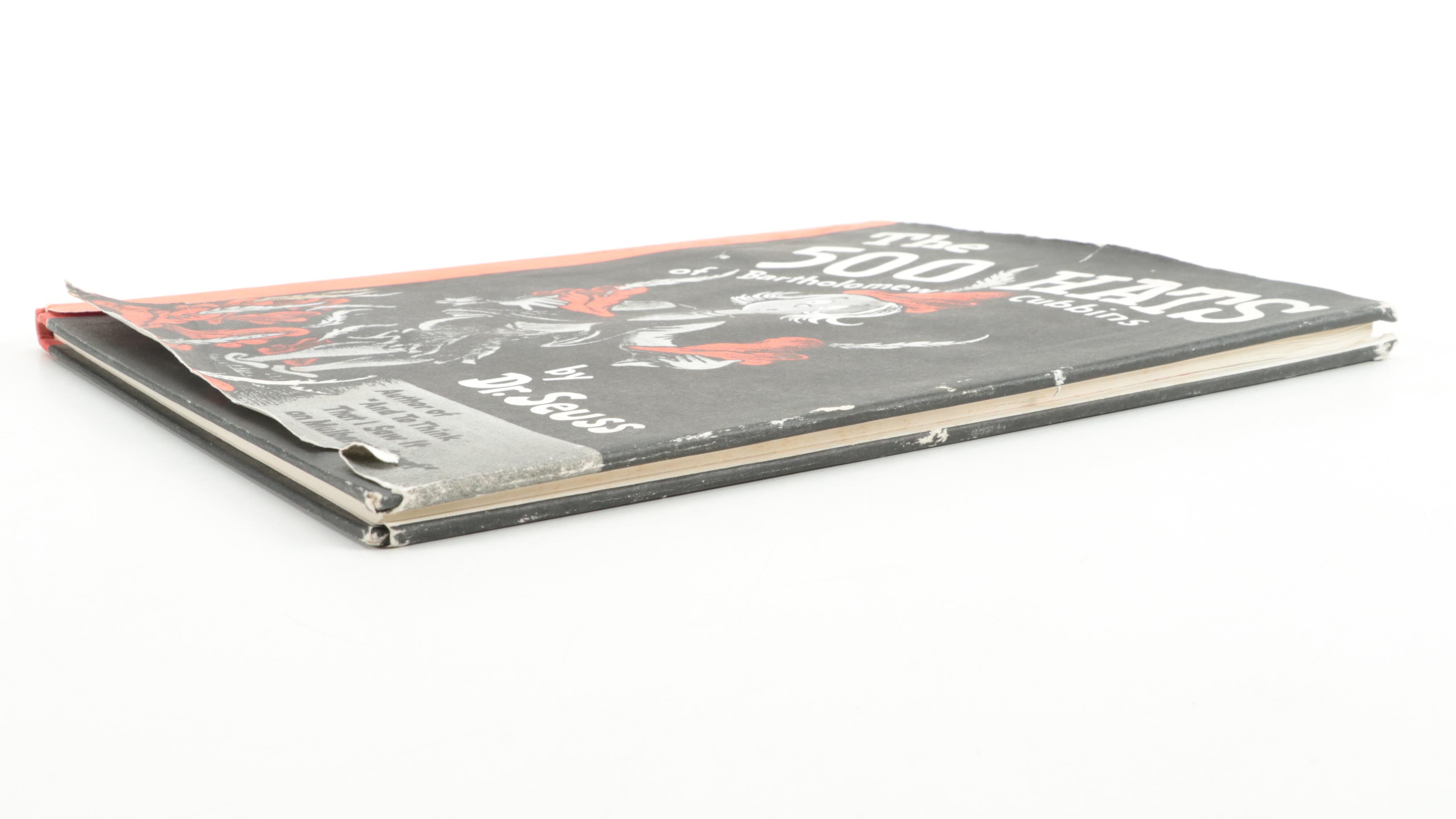 Early Printing "The 500 Hats of Bartholomew Cubbins" by Dr. Seuss, 1938