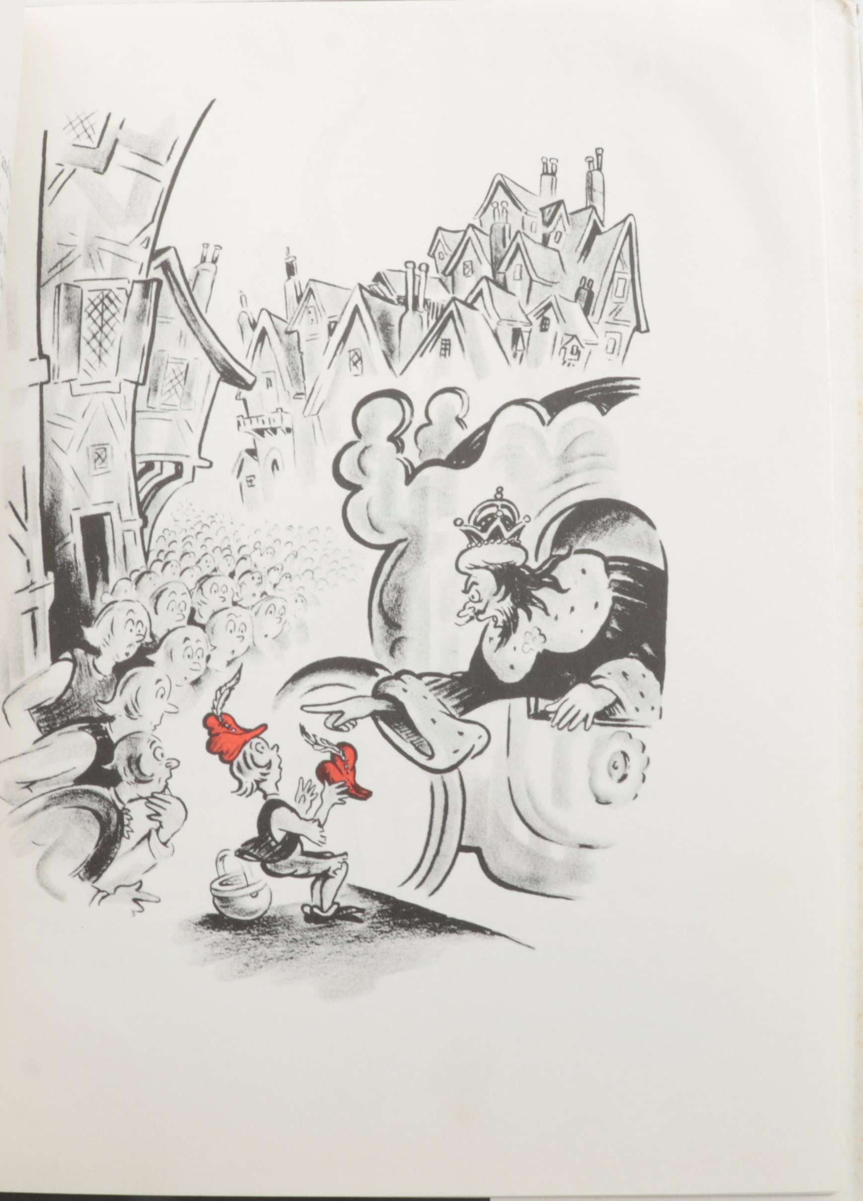 Early Printing "The 500 Hats of Bartholomew Cubbins" by Dr. Seuss, 1938