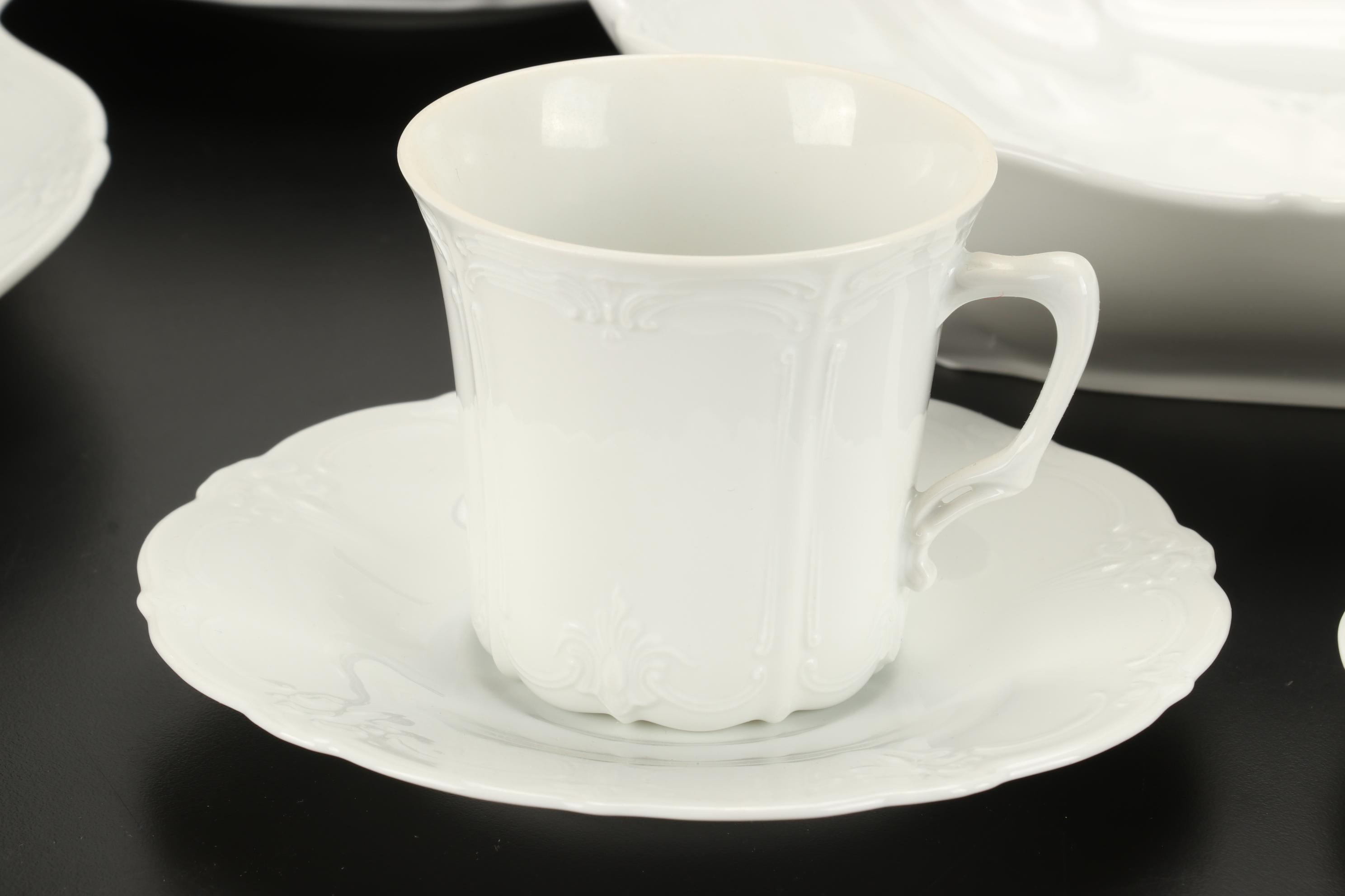 Hutschenreuther "Baroness/Duchess" Bone China Dinnerware,