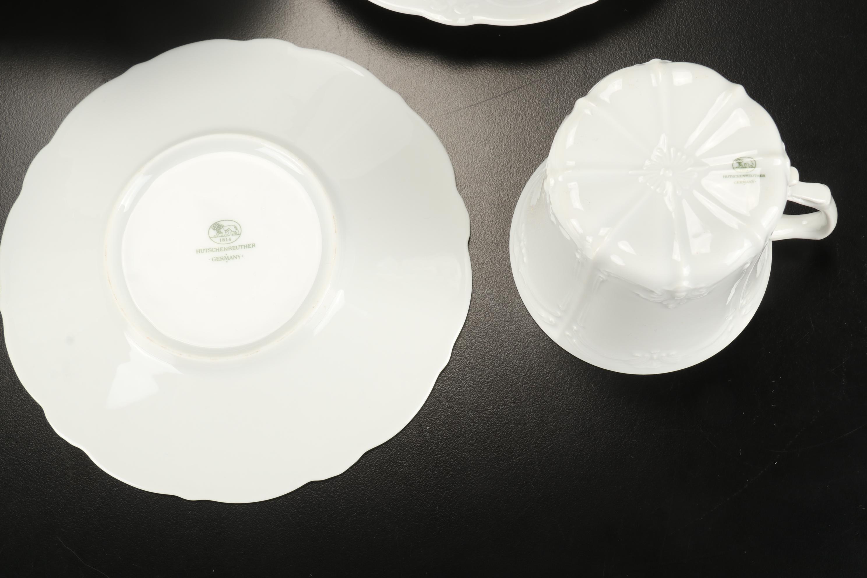 Hutschenreuther "Baroness/Duchess" Bone China Dinnerware,