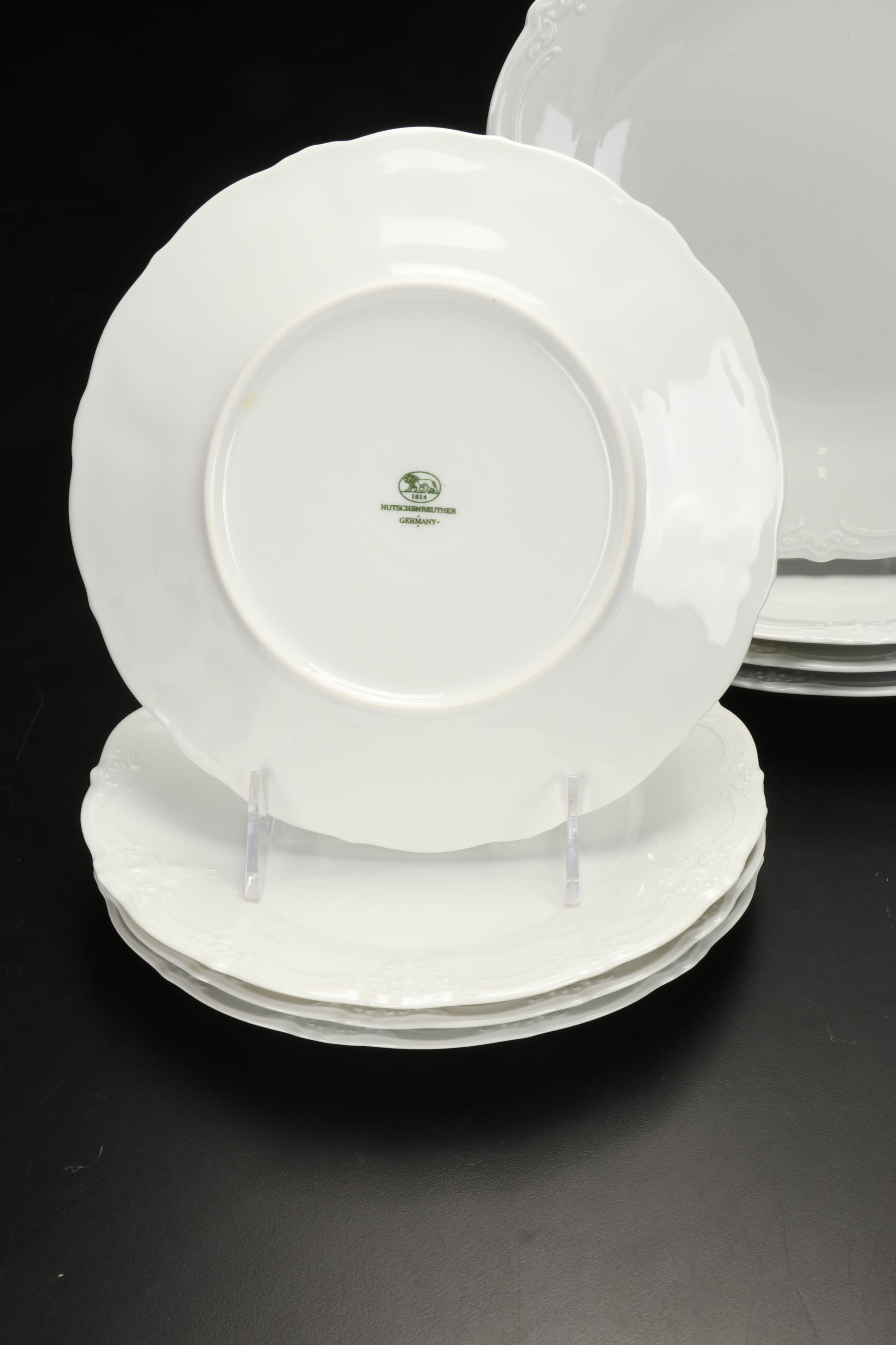 Hutschenreuther "Baroness/Duchess" Bone China Dinnerware,