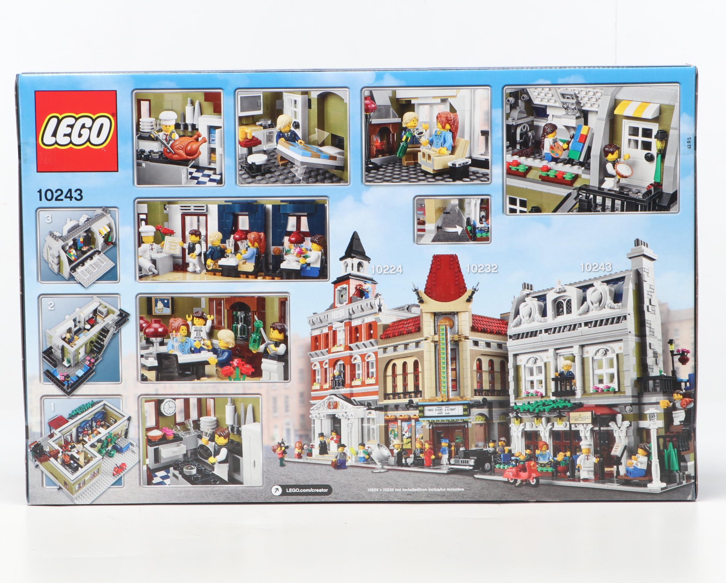 LEGO Creator 10243 Parisian Restaurant Construction Set