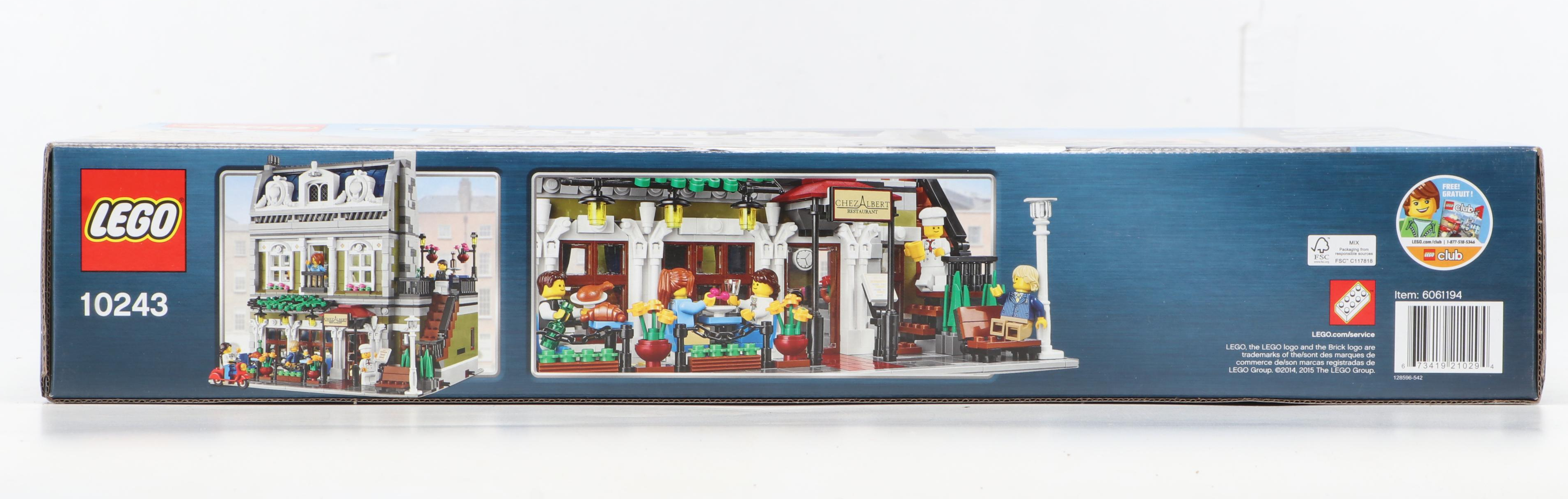 LEGO Creator 10243 Parisian Restaurant Construction Set