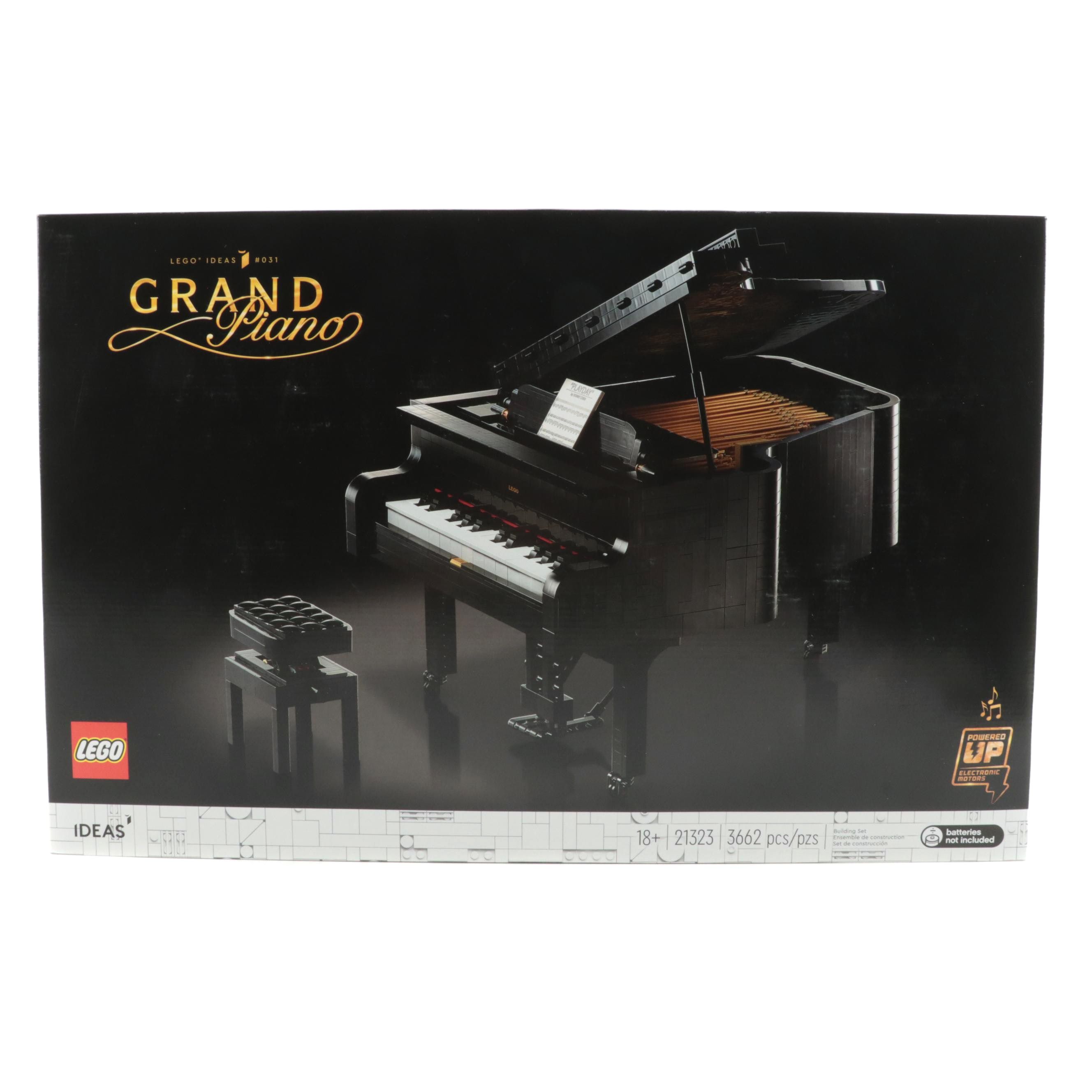 LEGO Ideas Grand Piano Set