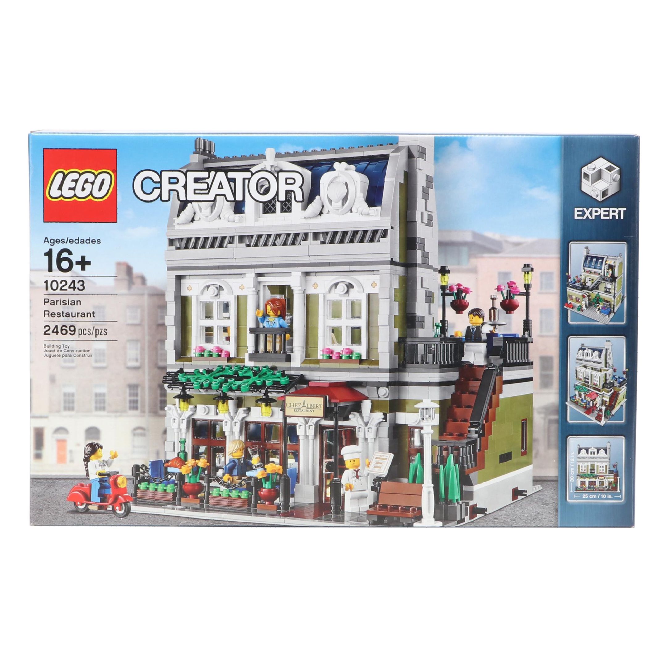 LEGO Creator 10243 Parisian Restaurant Construction Set