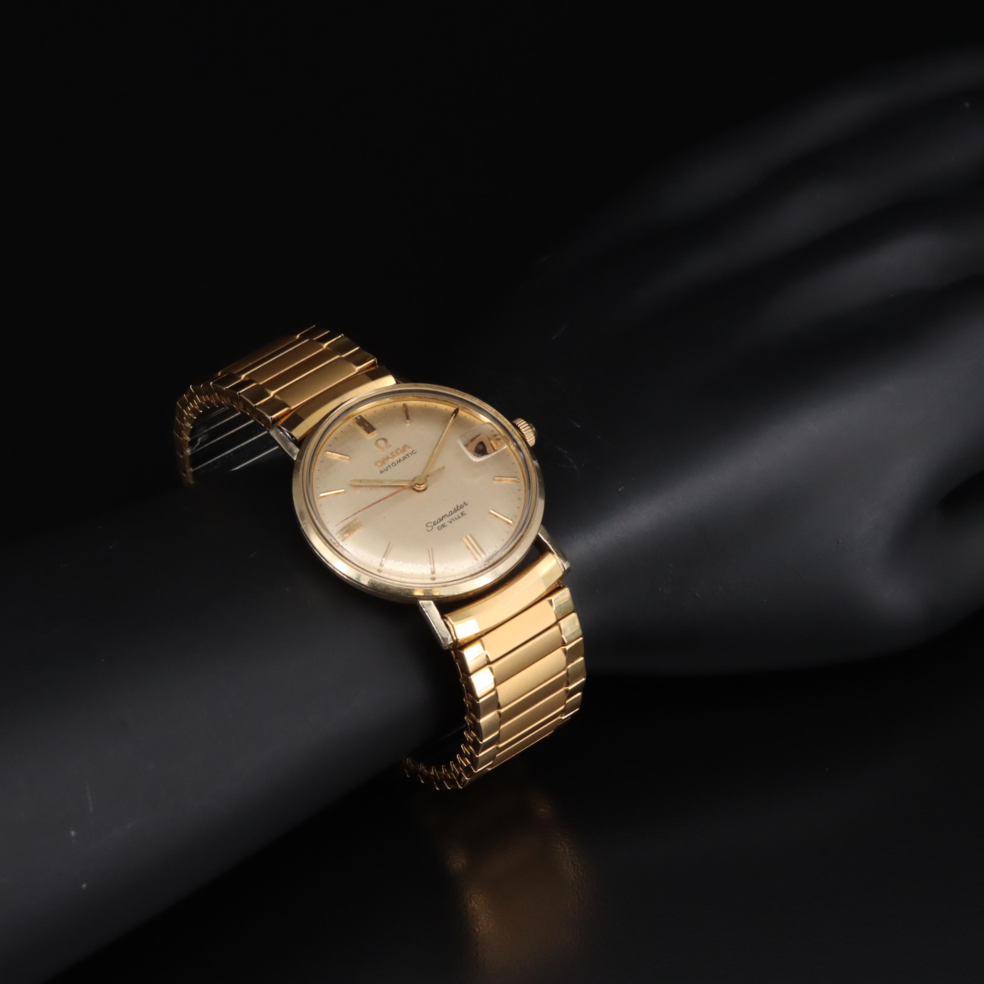 1960s Omega Seamaster Deville 14K Watch