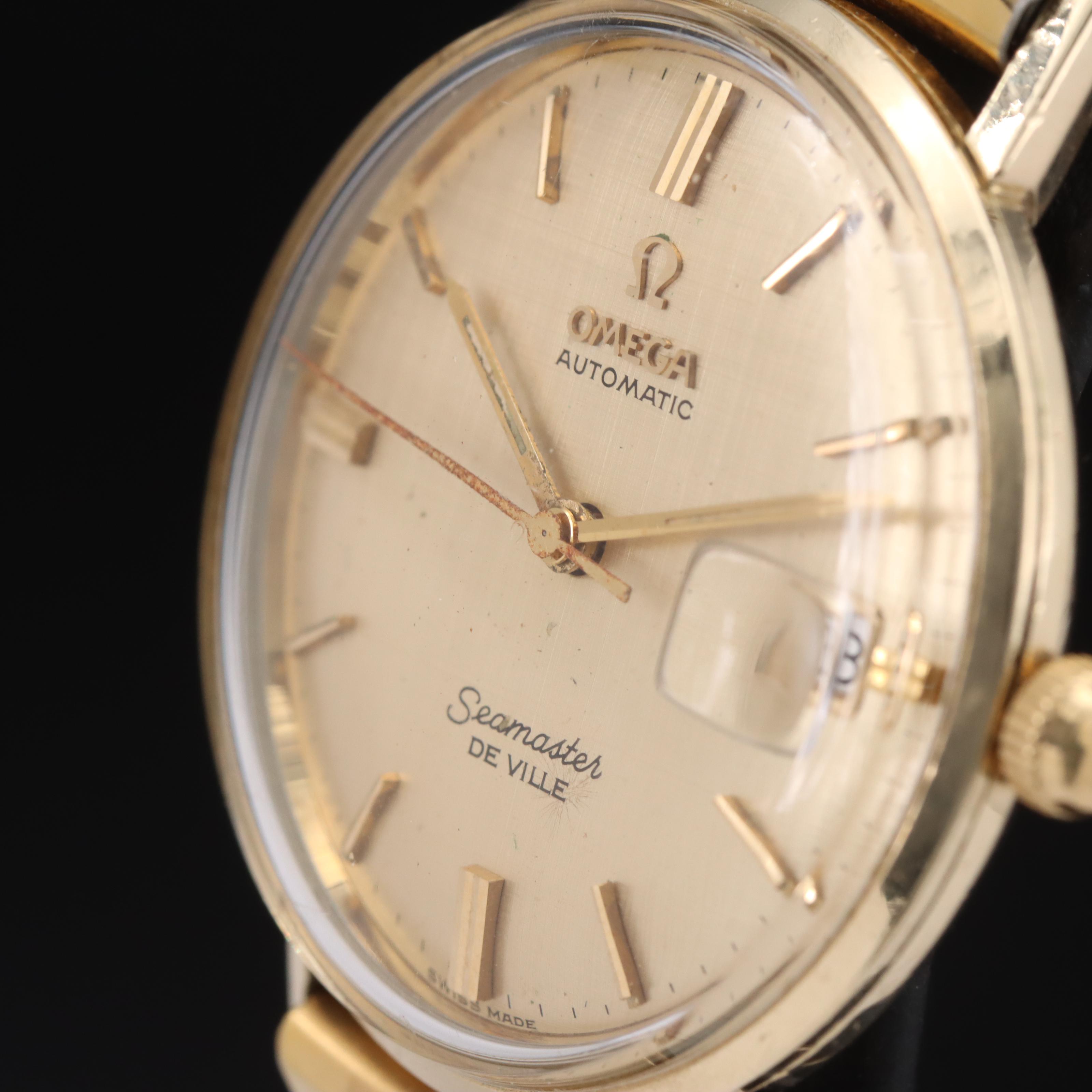 1960s Omega Seamaster Deville 14K Watch