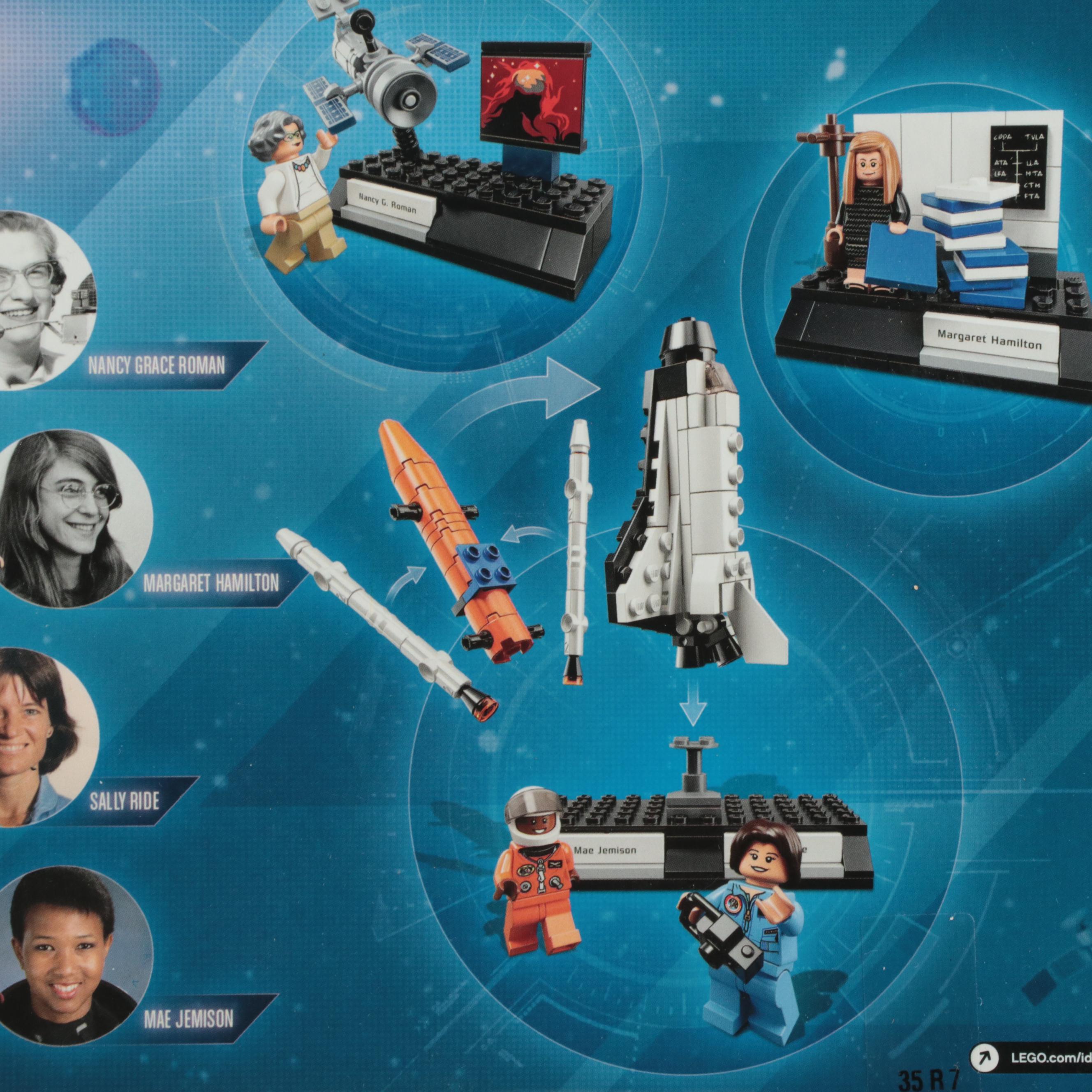 LEGO NASA Apollo Saturn V, Women of Nasa and Creator NASA Apollo 11 Lunar Lander