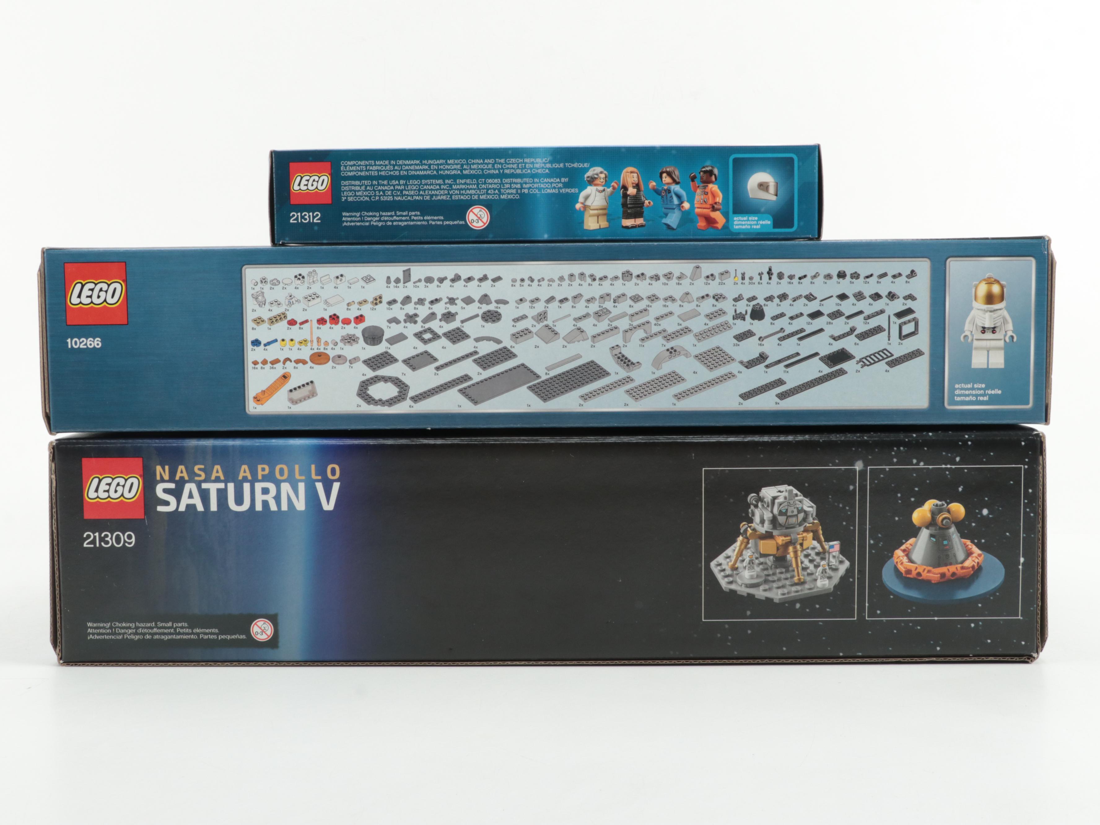 LEGO NASA Apollo Saturn V, Women of Nasa and Creator NASA Apollo 11 Lunar Lander