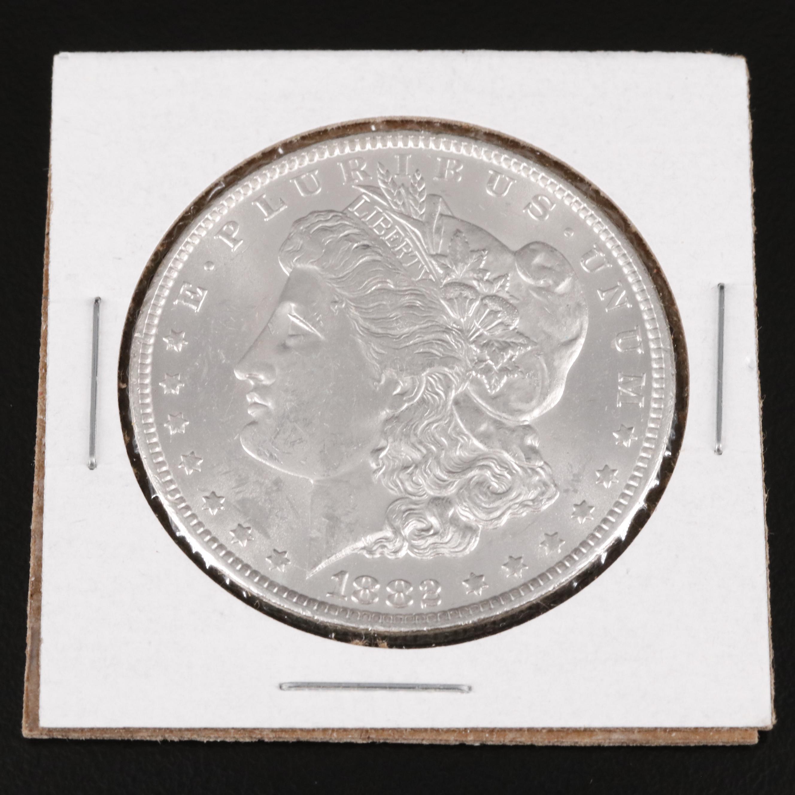 1882-CC Morgan Dollar