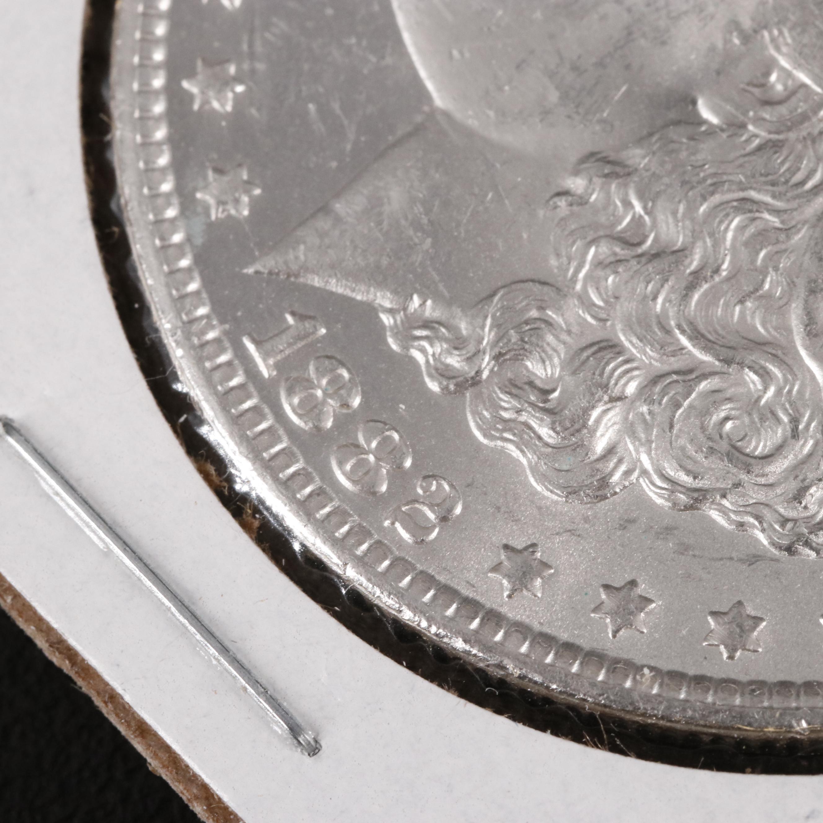 1882-CC Morgan Dollar