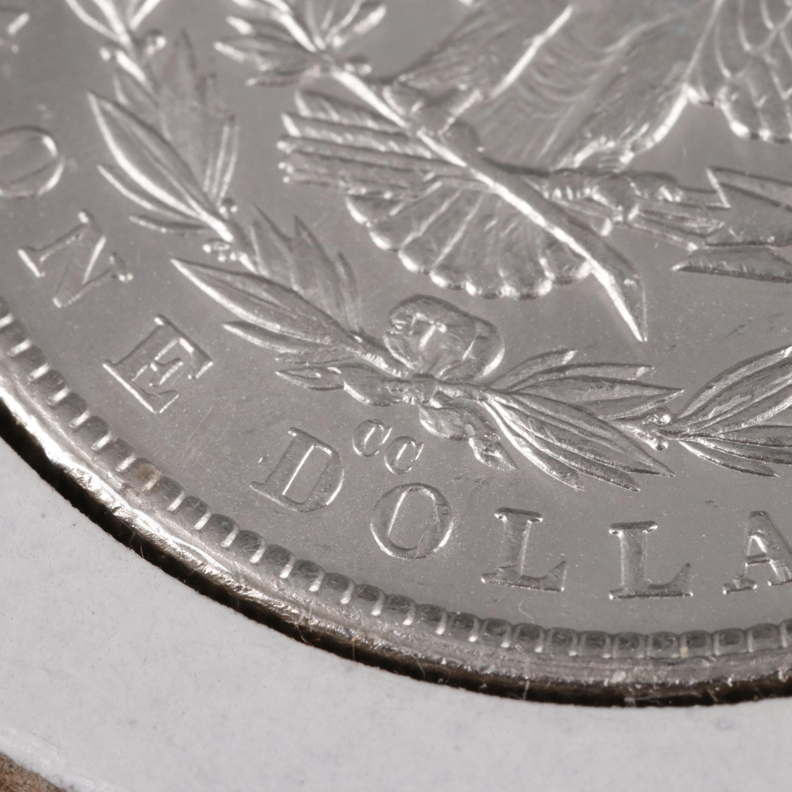 1882-CC Morgan Dollar