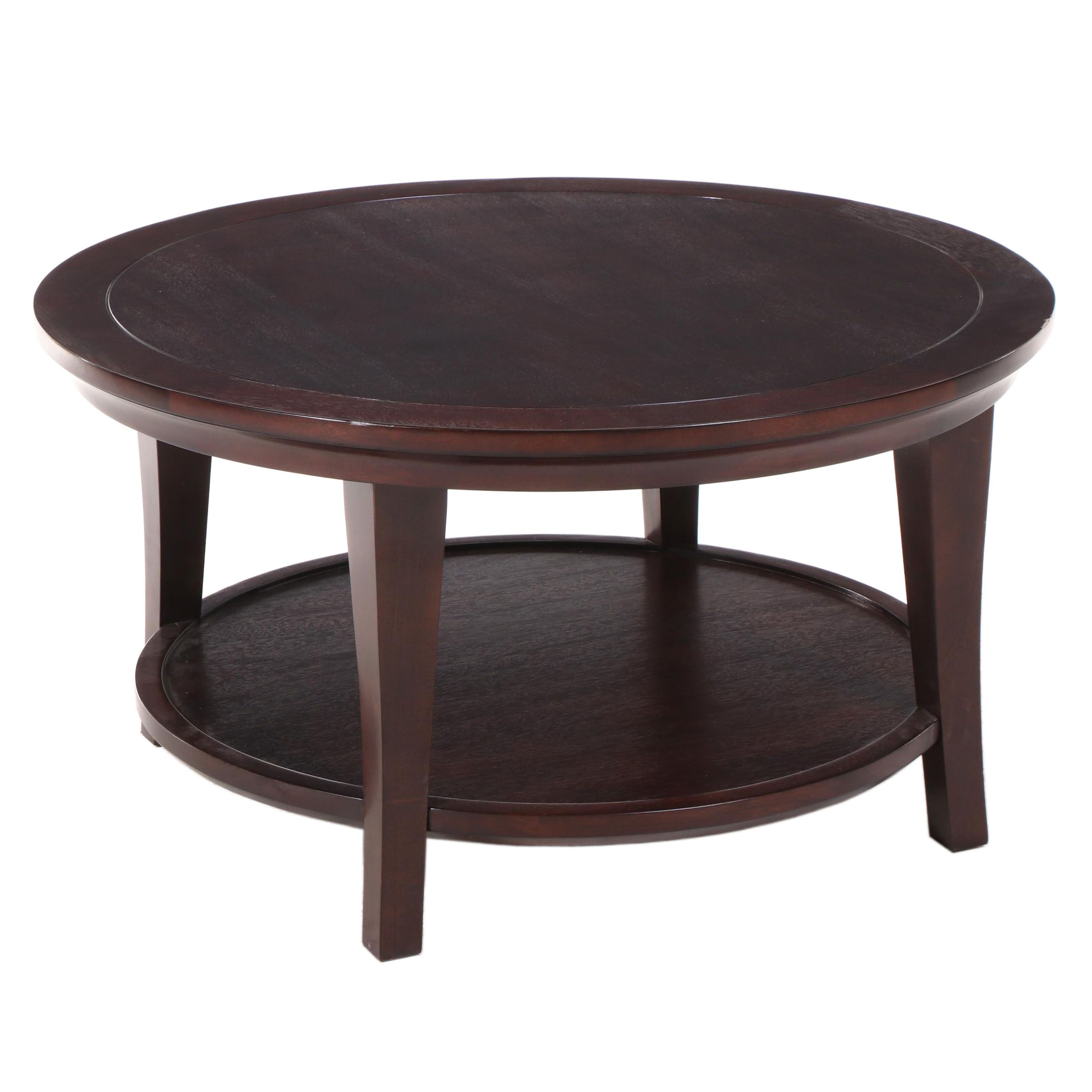 Pottery Barn "Metropolitan" Two-Tier Coffee Table