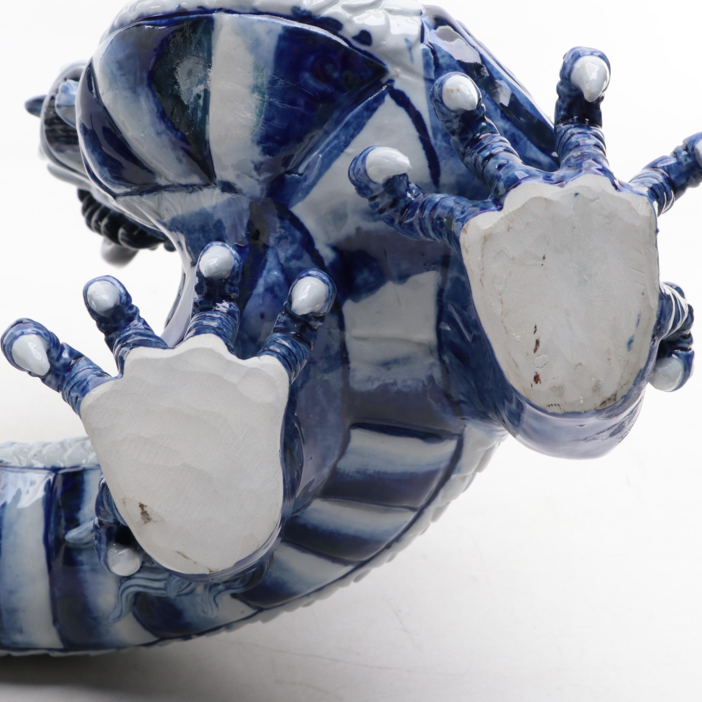 Chinese Porcelain Dragon Figure